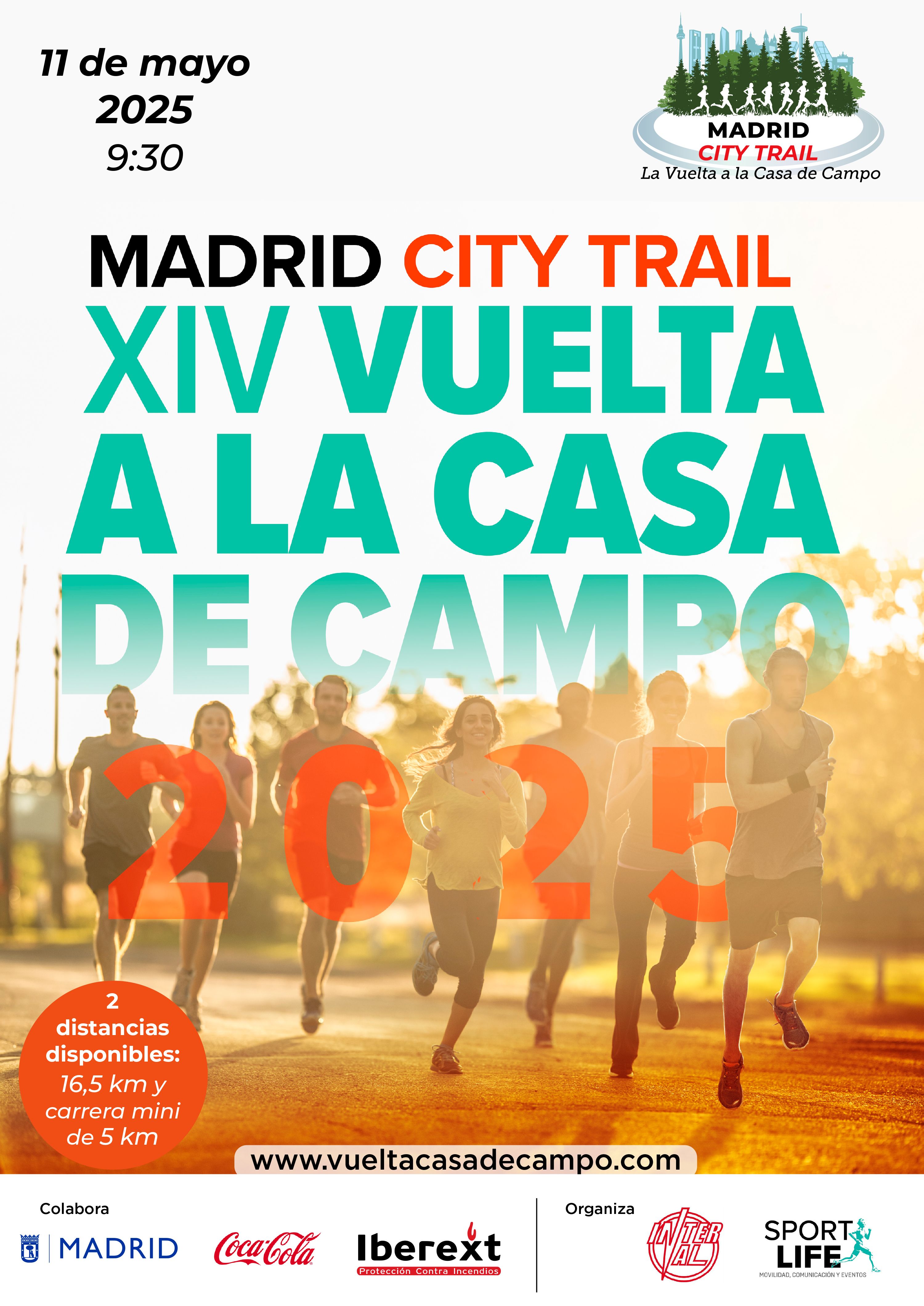 Cartel XIV Vuelta a la Casa de Campo 2025