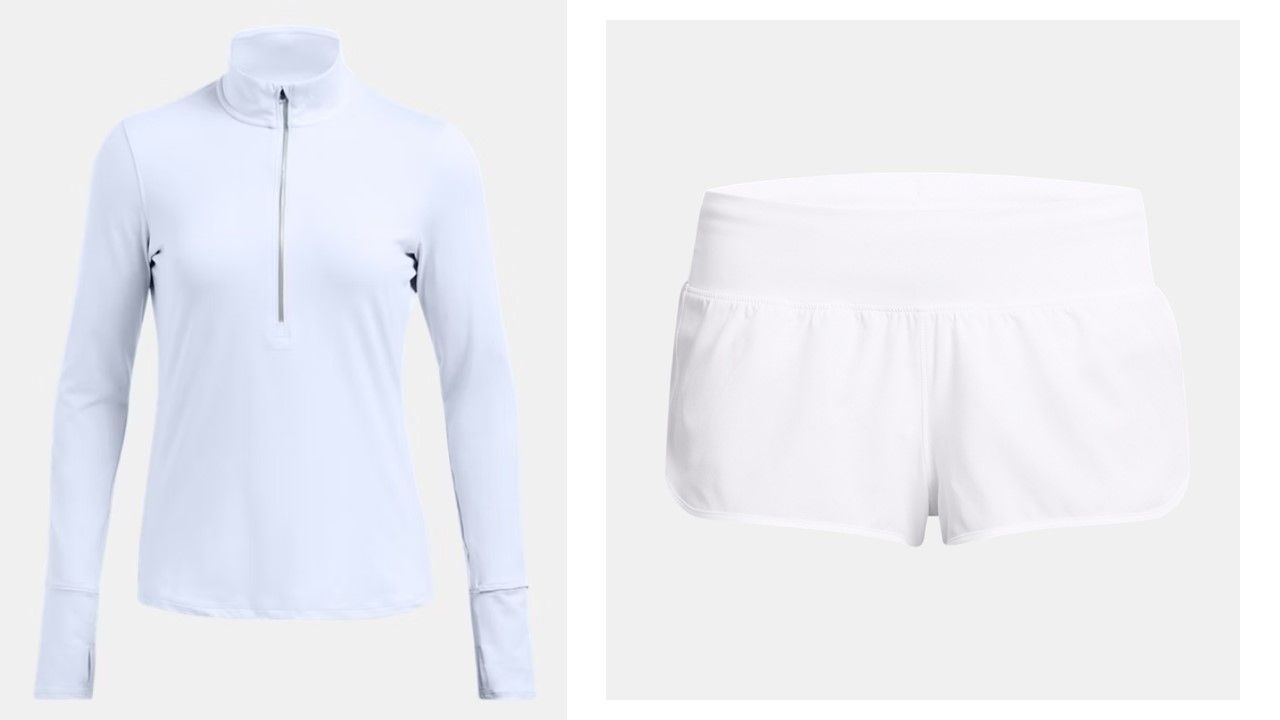 Camiseta Qualifier Run y pantalón corto Launch Pro Under Armour