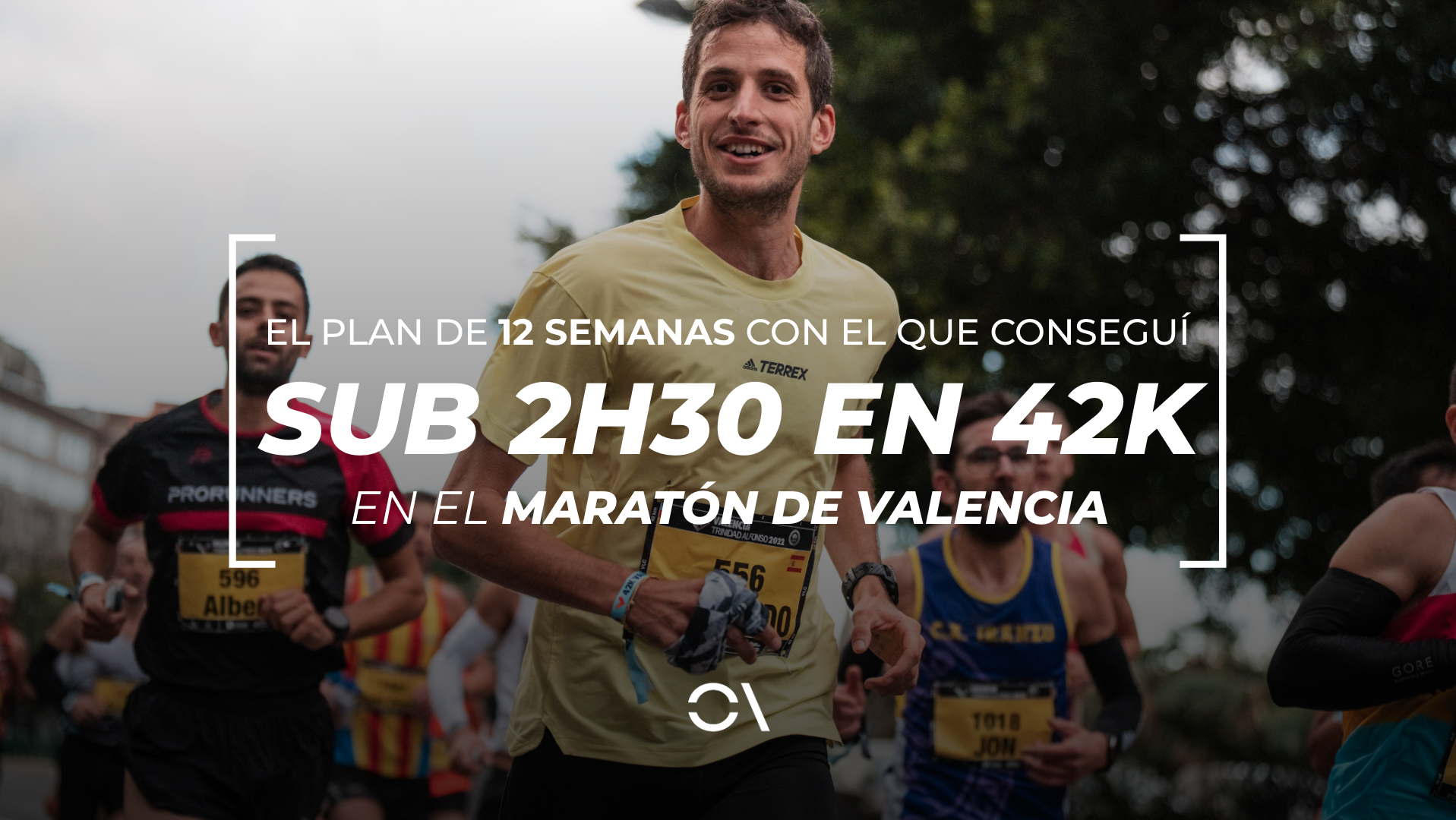 Una imagen del Maratón de Valencia Trinidad Alfonso 2022 donde conseguí bajar de 2h30. SPORTMEDIA.