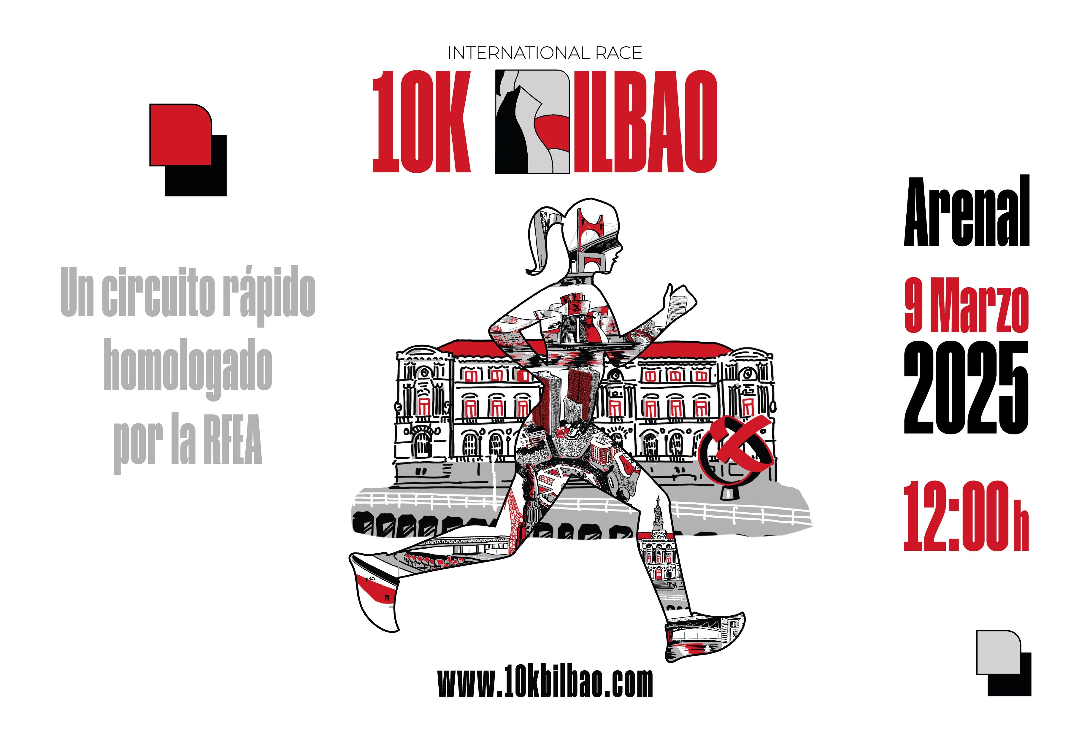El 9 de marzo nacerá el 10K Bilbao y en su primera edición albergará una de las carreras más atractivas del año: el Campeonato de España de 10 km.