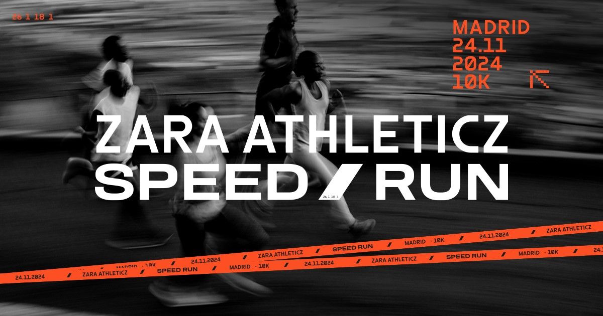 Se acabó la espera, este domingo 10.000 corredores irán a por marca personal en Zara Athleticz Speed Run.