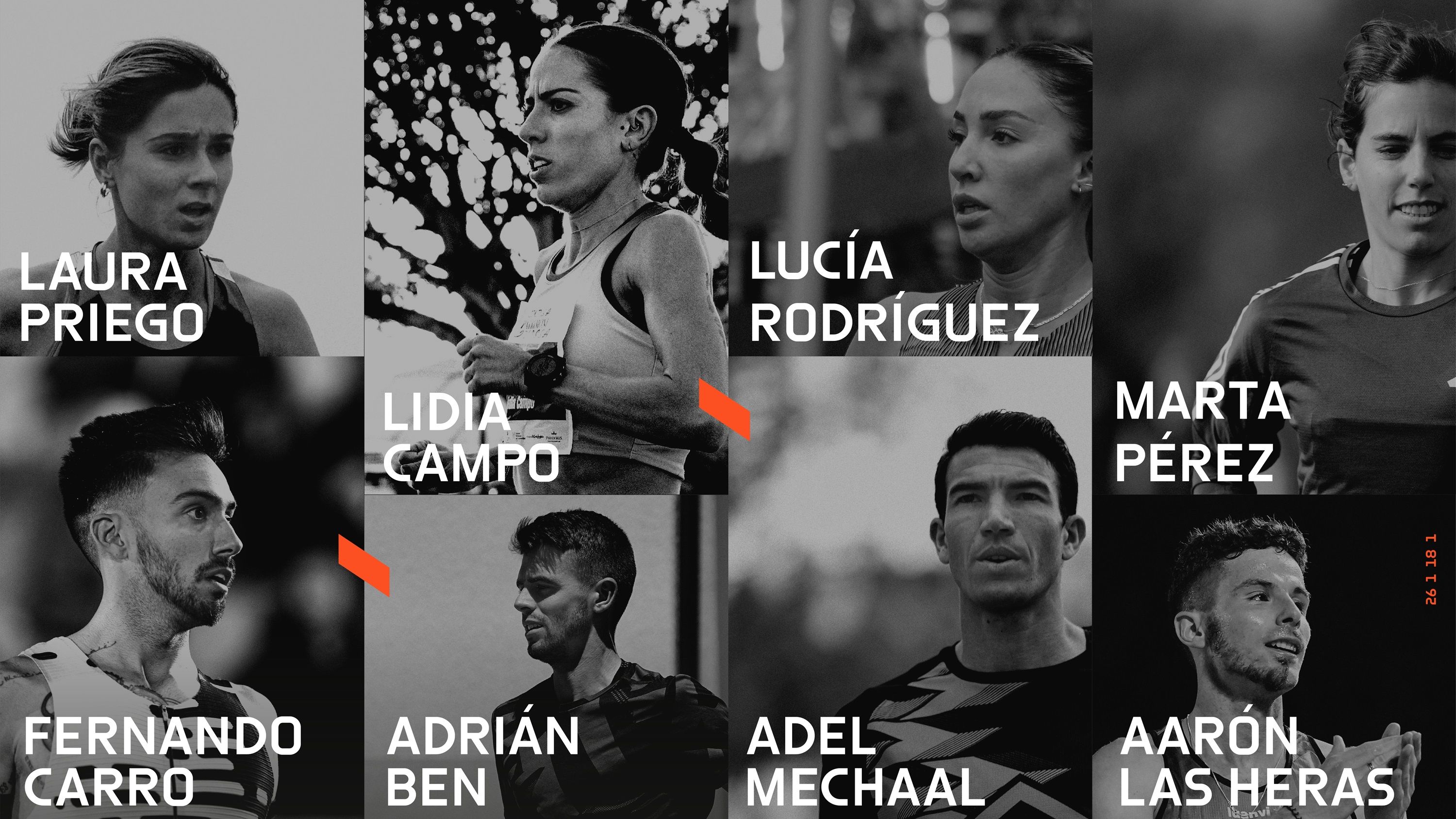 Tremendo cartel de élite el que presenta la primera edición de Zara Athleticz Speed Run.