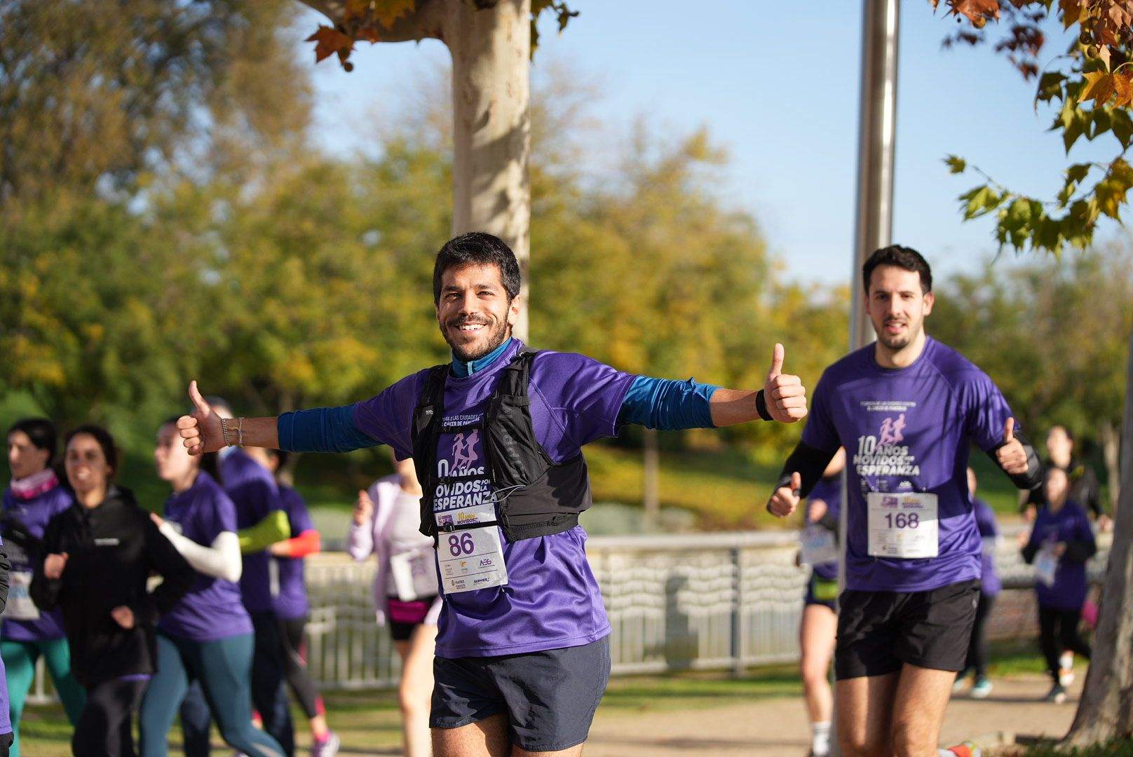 Solidaridad y diversión, pilares de la Carrera de las Ciudades Contra el Cáncer de Páncreas.