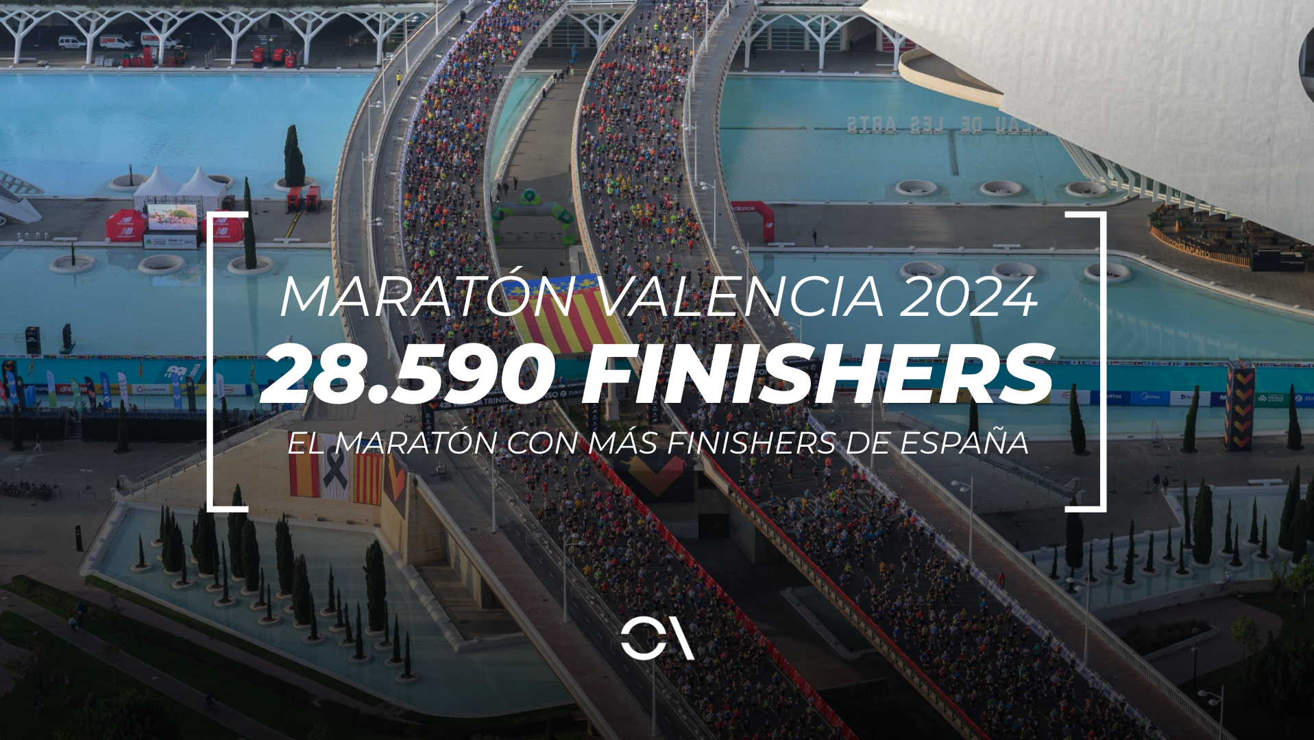 El Maratón de Valencia establece un nuevo récord de finishers en España. MVTA.
