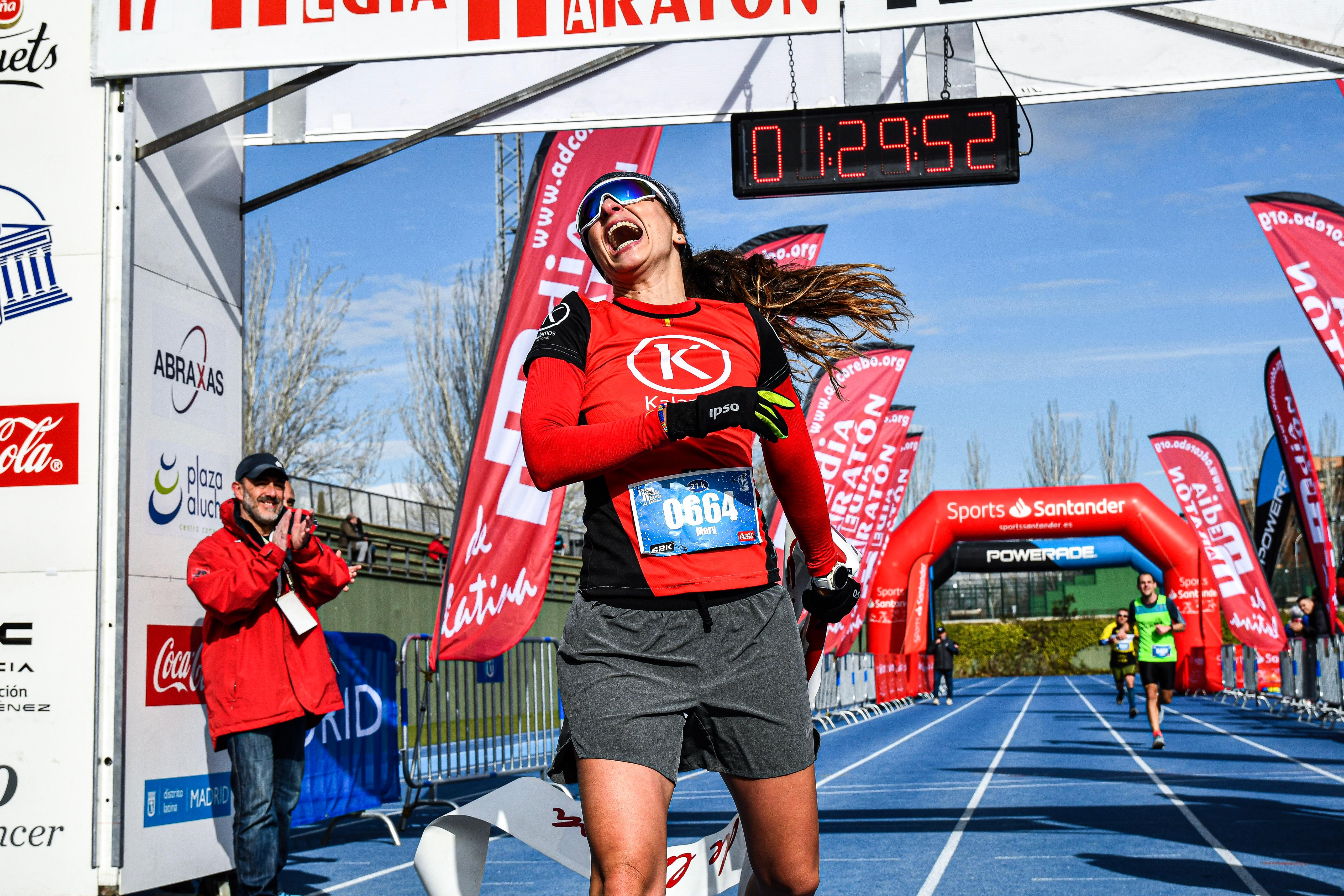 Completar la Media Maratón de Latina es una brutal descarga de emociones.