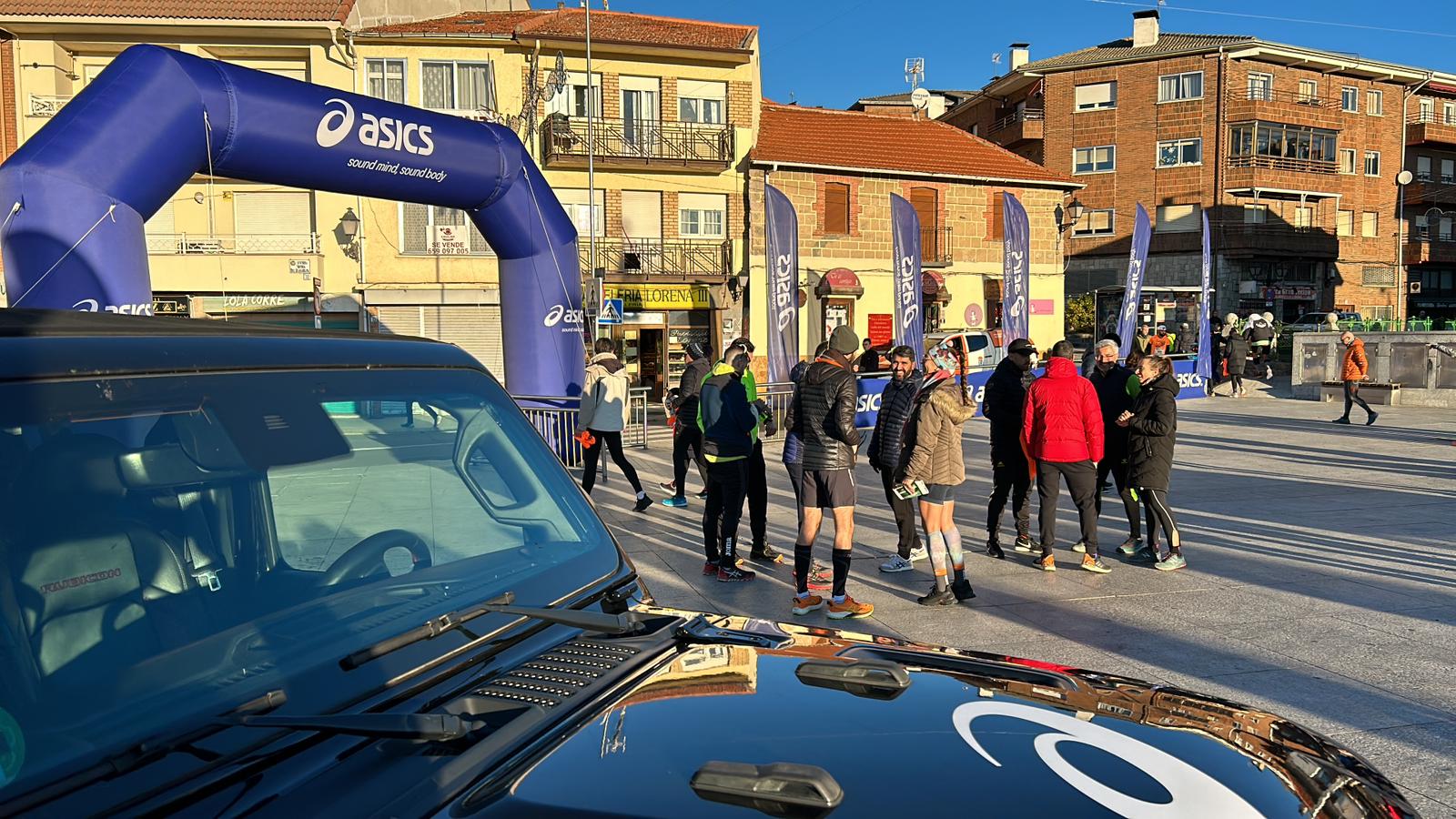 Carrera de Navidad de Cercedilla con los Trials de Asics Trail