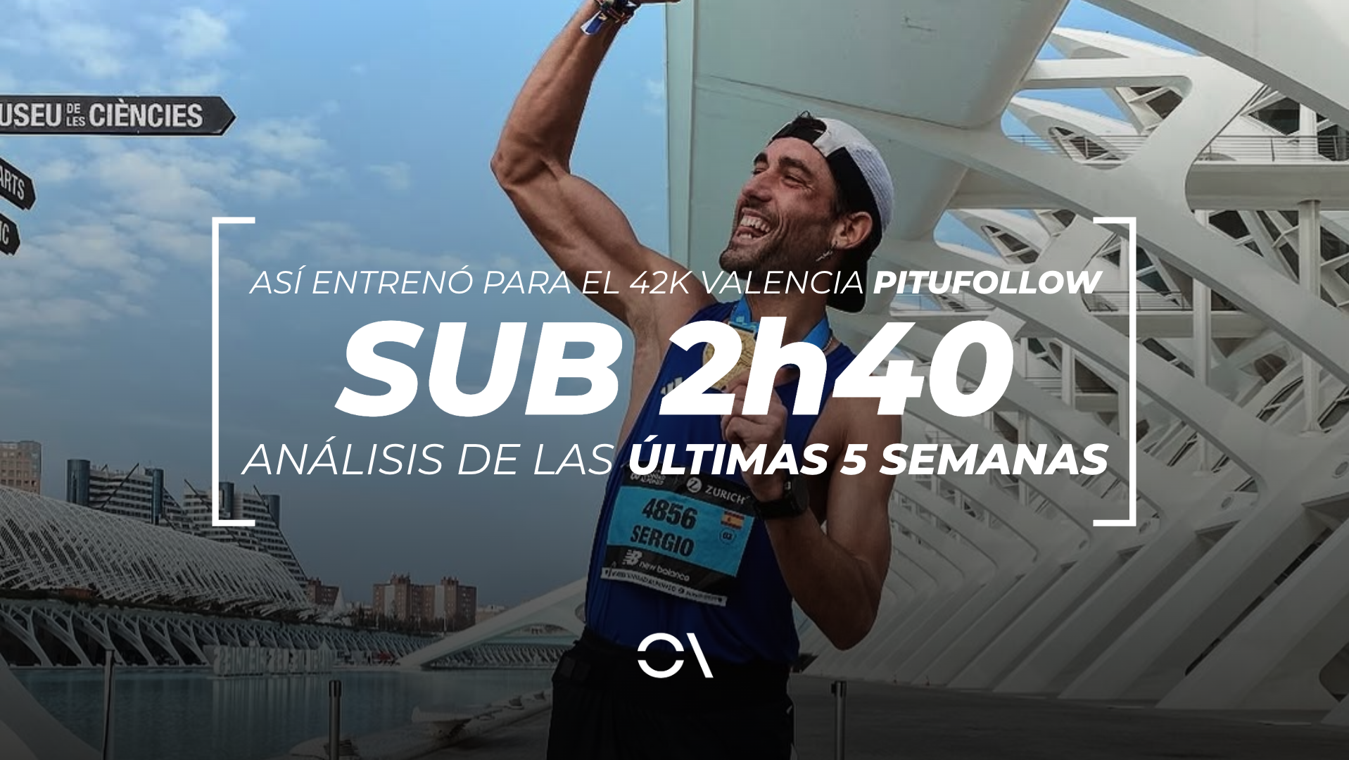 Analizamos el entrenamiento de Pitufollow antes del Maratón de Valencia que acabó en 2:39:06.