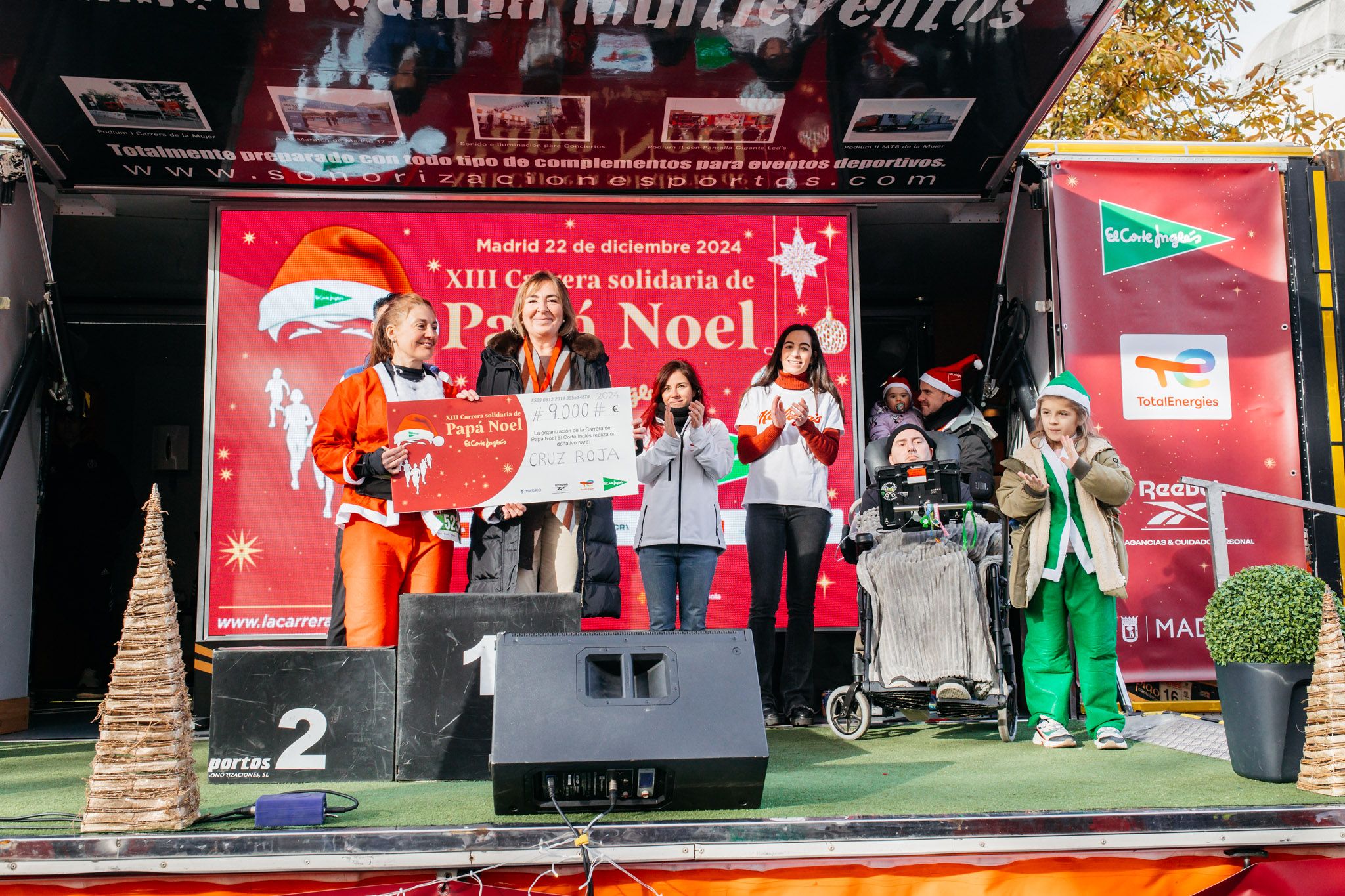 Las mejores fotos de la Carrera de Papá Noel 2024   PREMIACIÓN.1