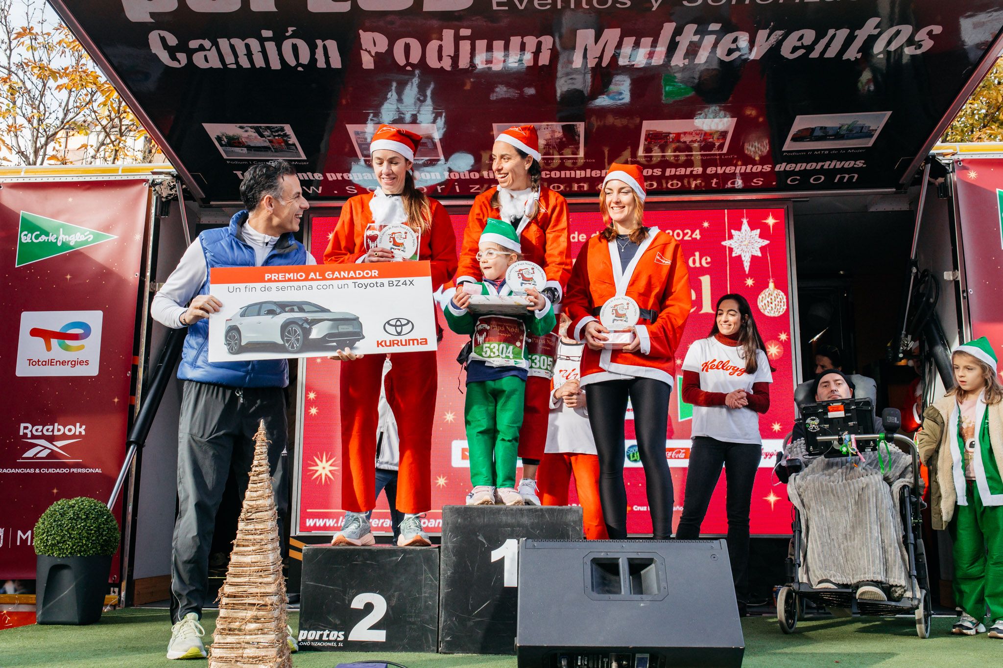 Las mejores fotos de la Carrera de Papá Noel 2024   PREMIACIÓN.8