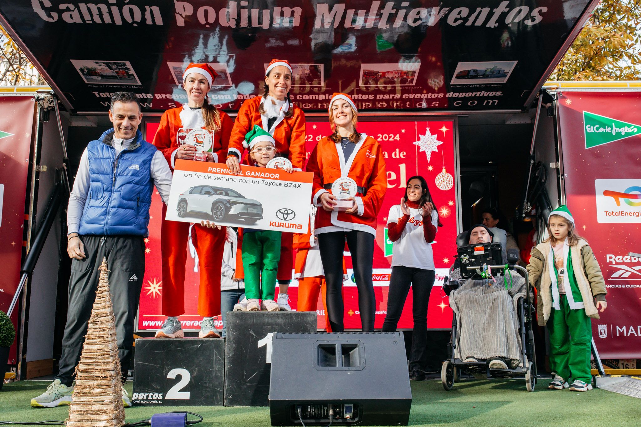 Las mejores fotos de la Carrera de Papá Noel 2024   PREMIACIÓN.9