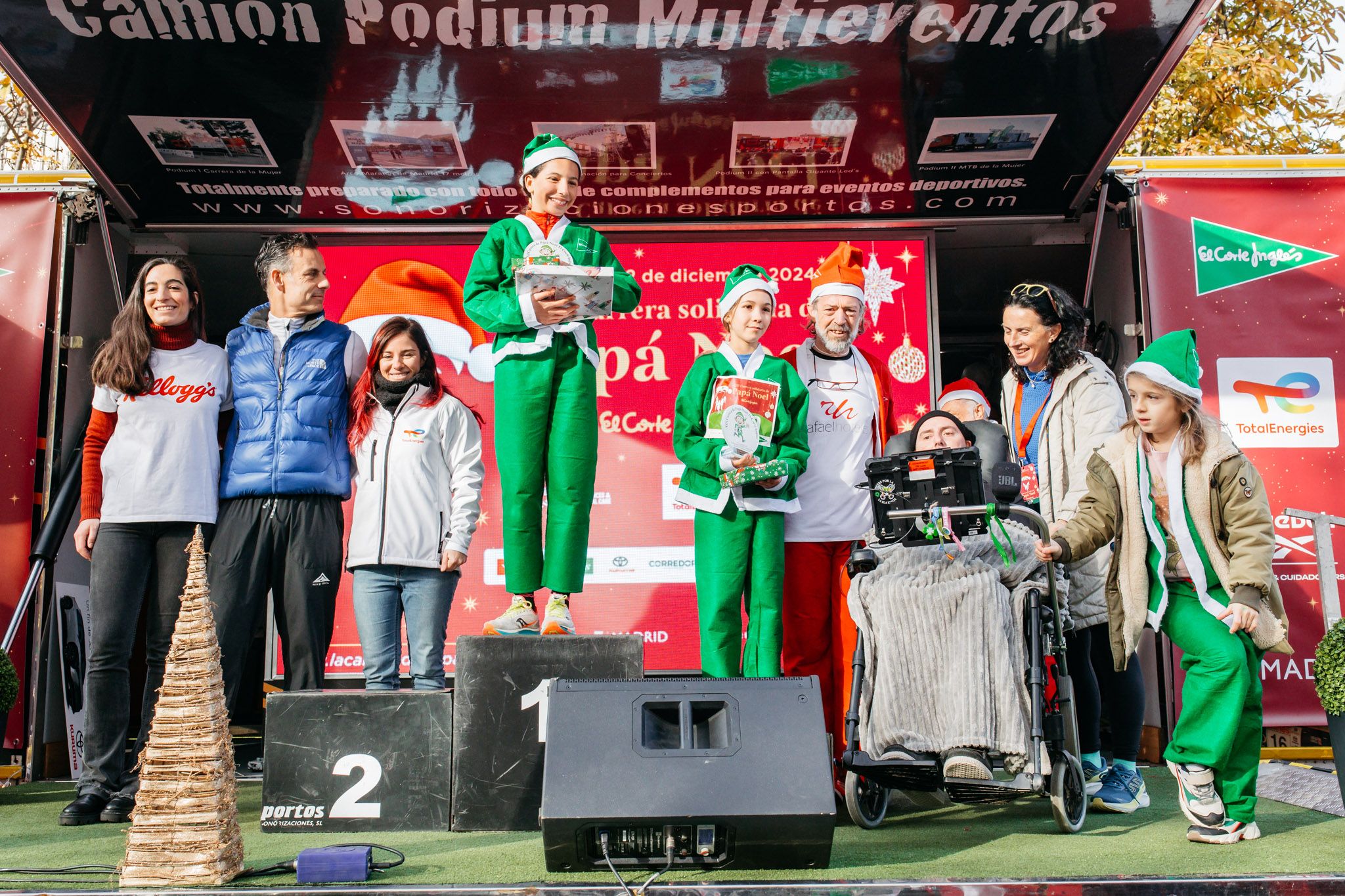 Las mejores fotos de la Carrera de Papá Noel 2024   PREMIACIÓN.14