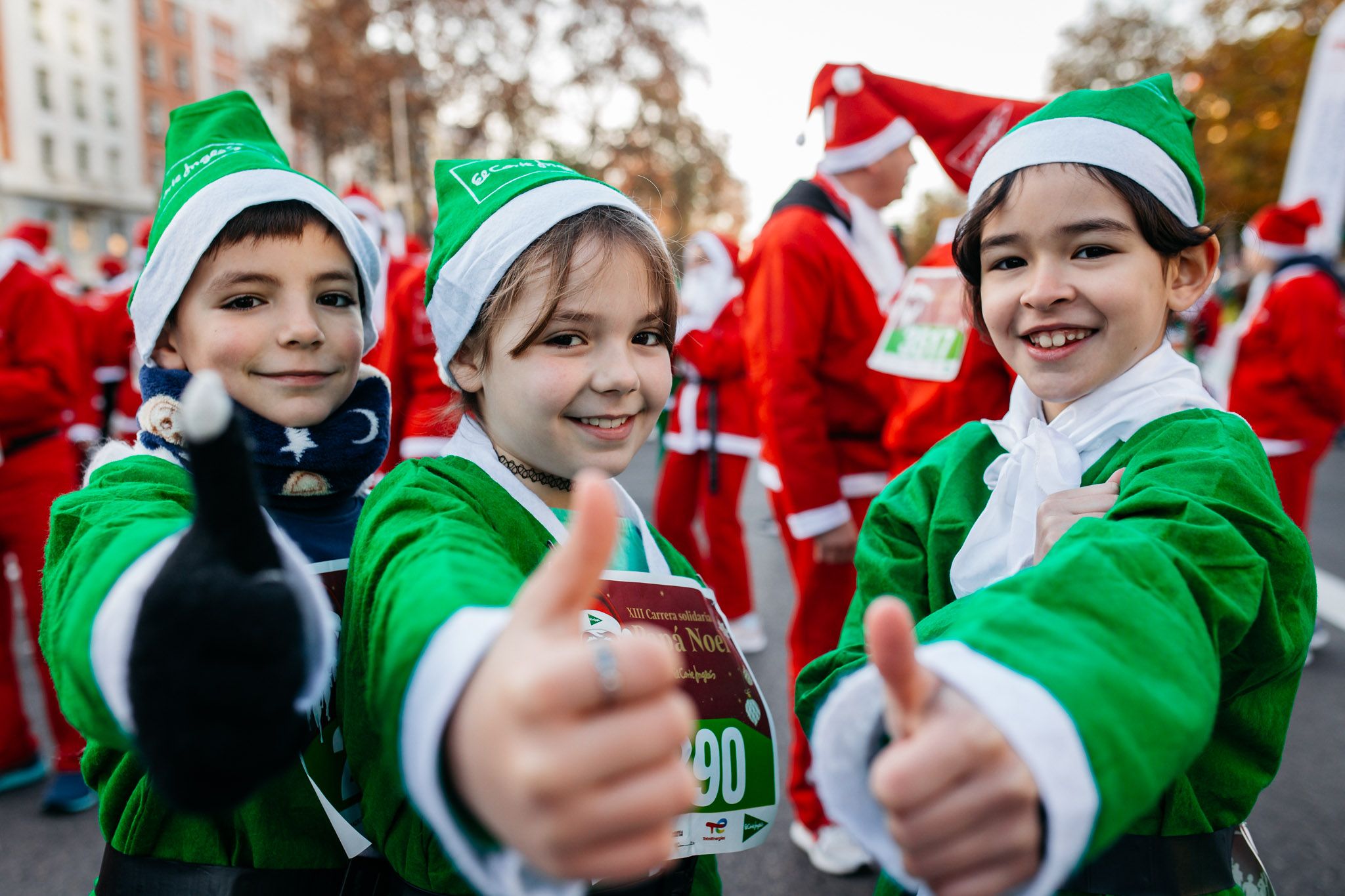 Las 40 mejores fotos de la Carrera de Papá Noel 2024. (8)