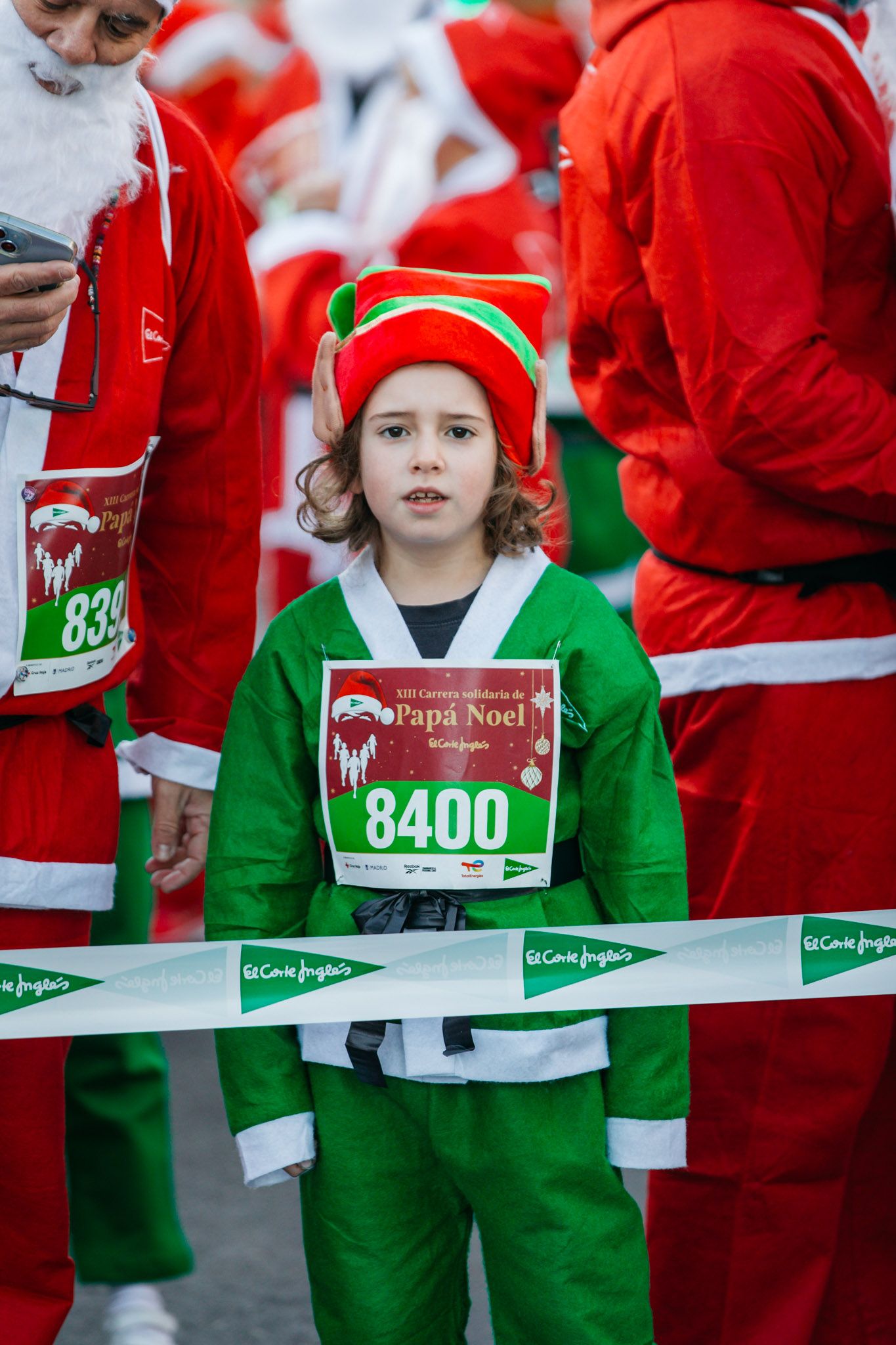 Las 40 mejores fotos de la Carrera de Papá Noel 2024. (9)