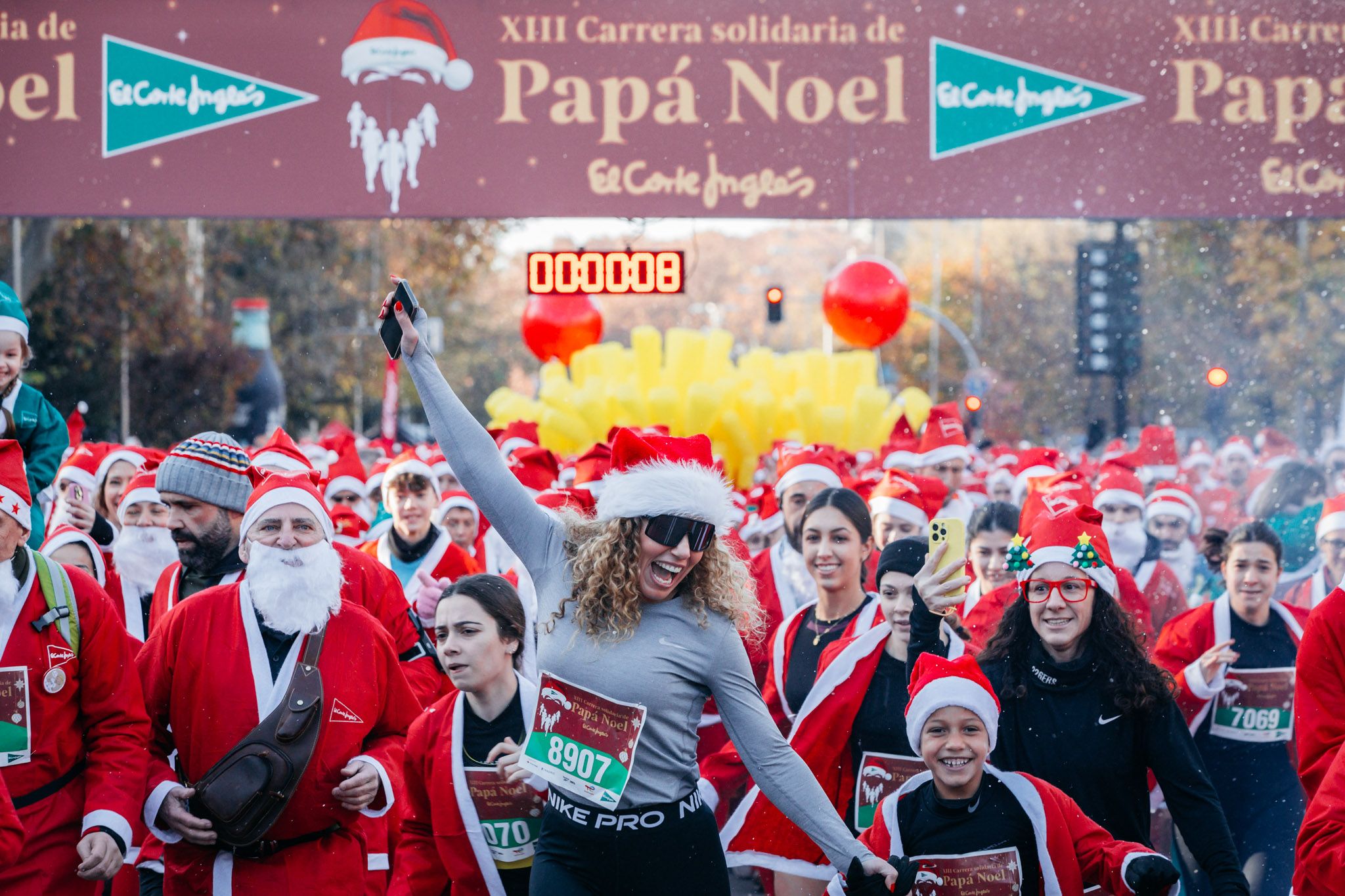 Las 40 mejores fotos de la Carrera de Papá Noel 2024. (20)