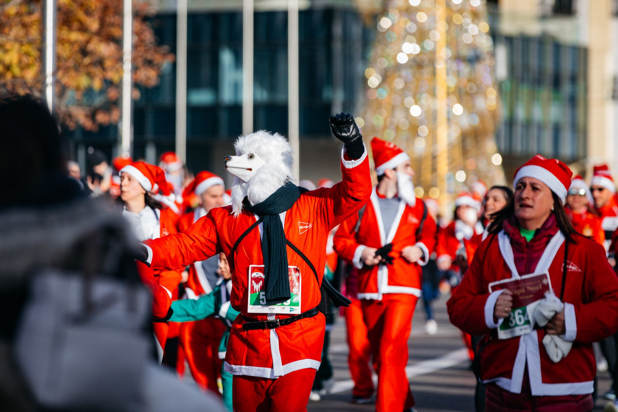 Las 40 mejores fotos de la Carrera de Papá Noel 2024. (28)