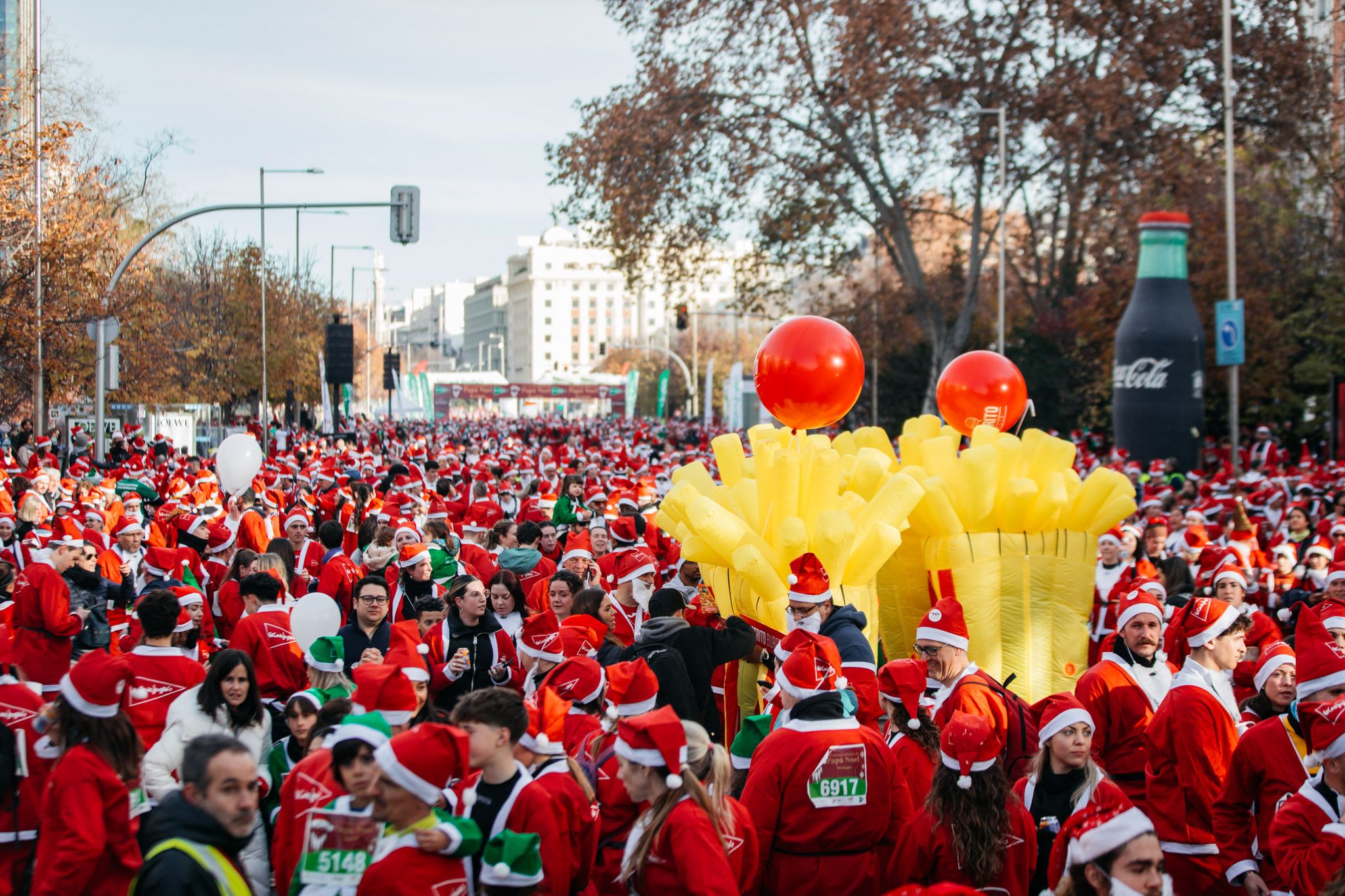 Las 40 mejores fotos de la Carrera de Papá Noel 2024. (32)