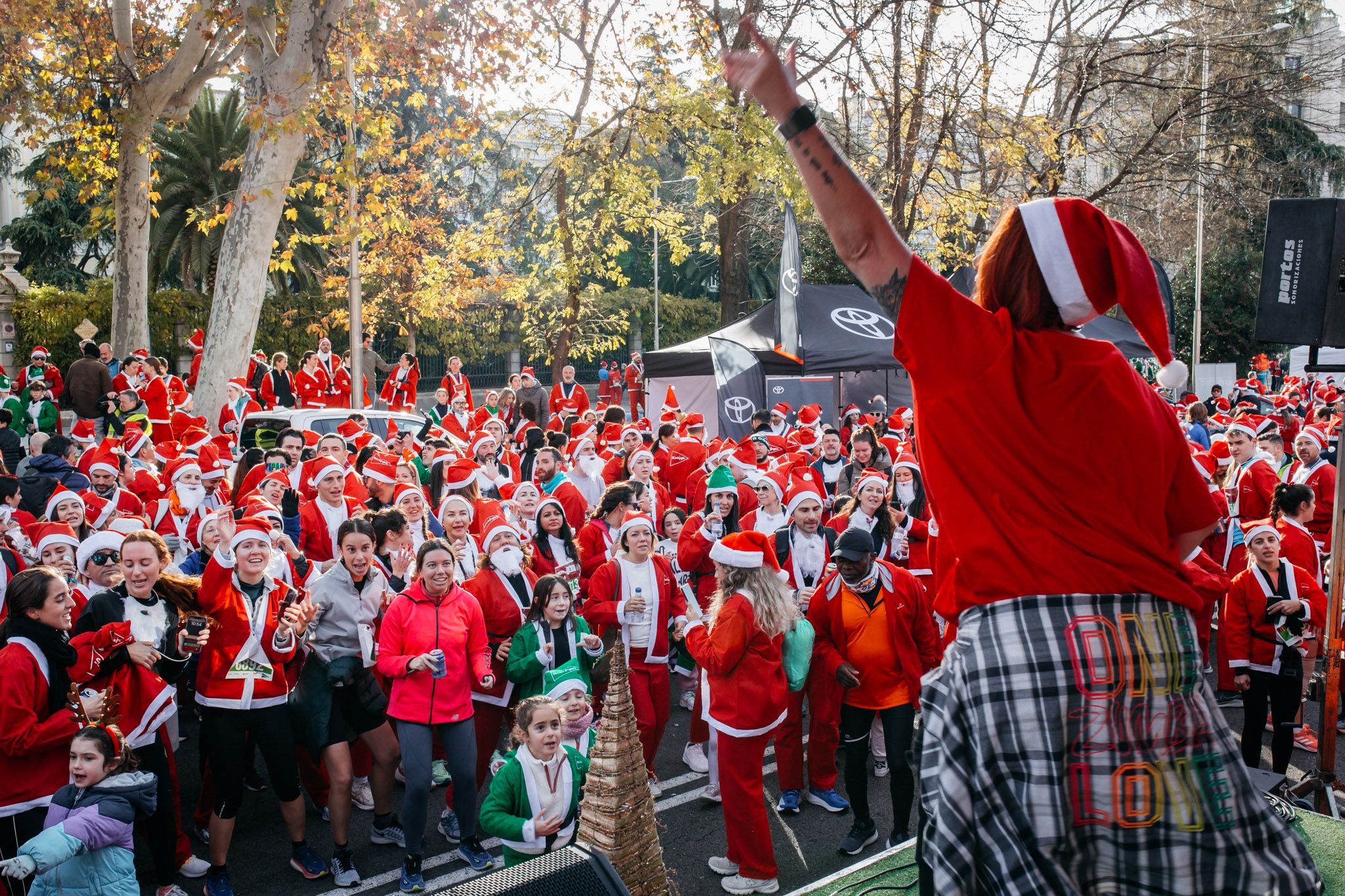 Las 40 mejores fotos de la Carrera de Papá Noel 2024. (33)
