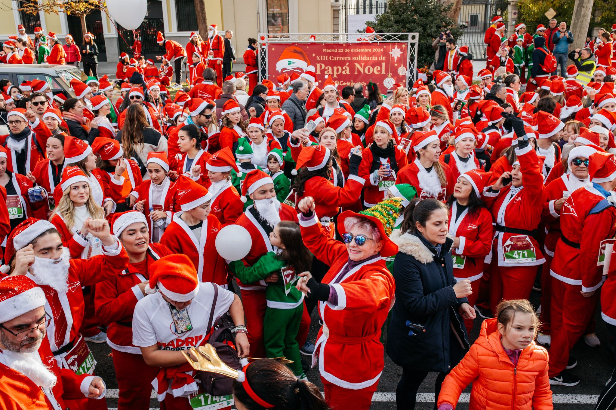 Las 40 mejores fotos de la Carrera de Papá Noel 2024. (35)