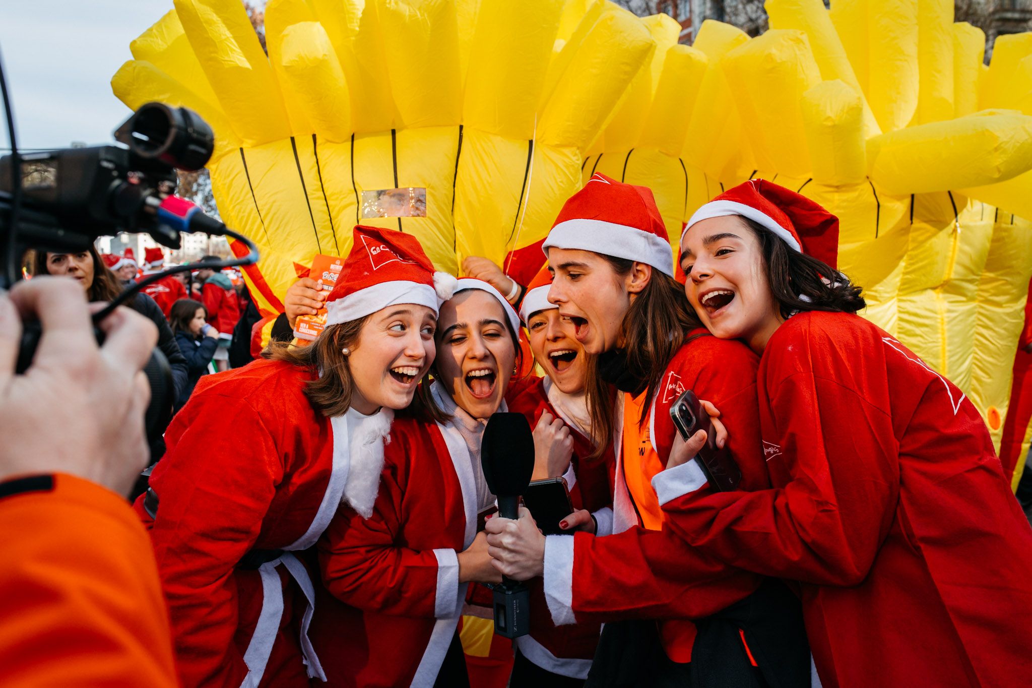 Las 40 mejores fotos de la Carrera de Papá Noel 2024. (38)