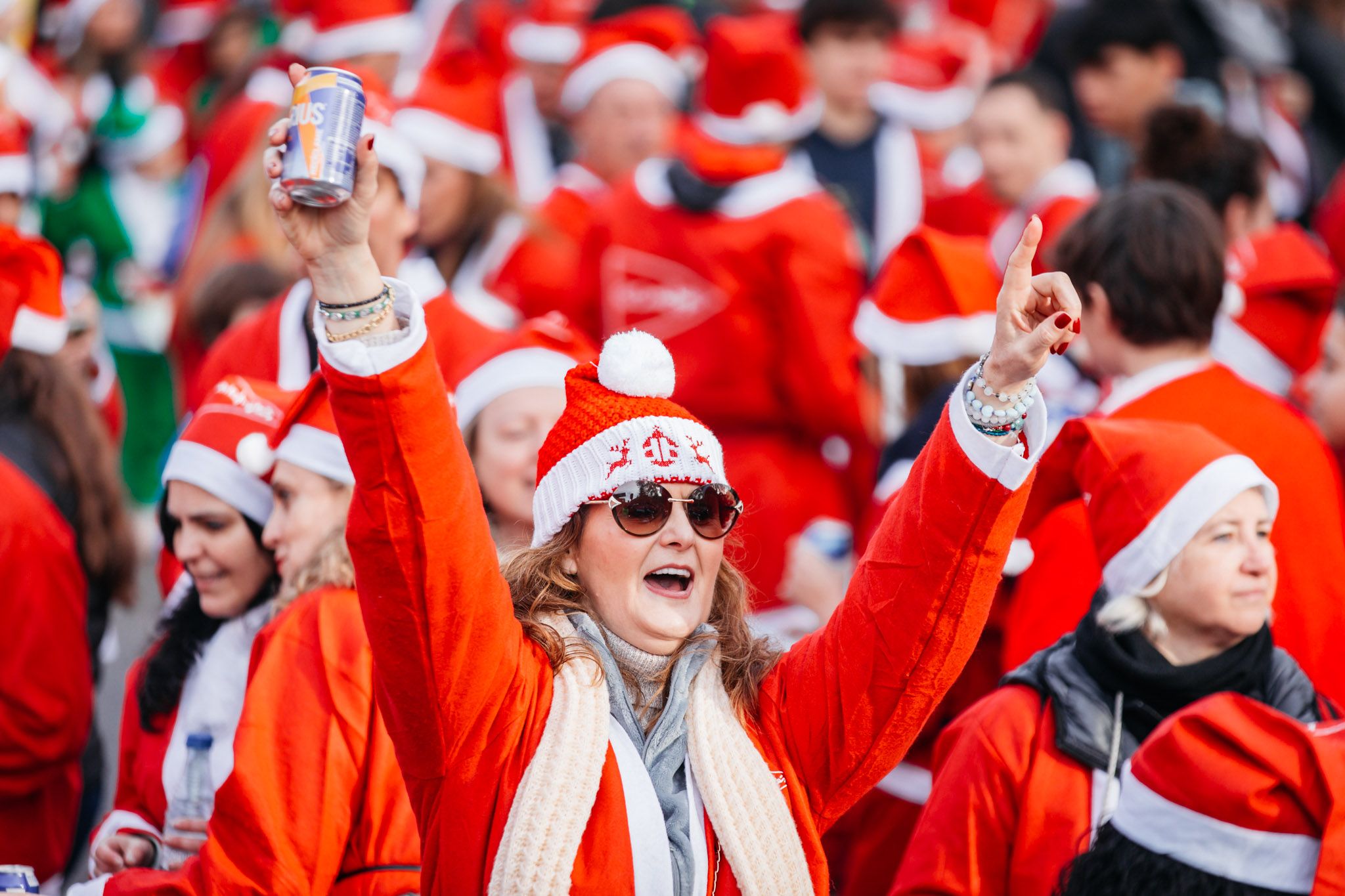Las 40 mejores fotos de la Carrera de Papá Noel 2024. (44)