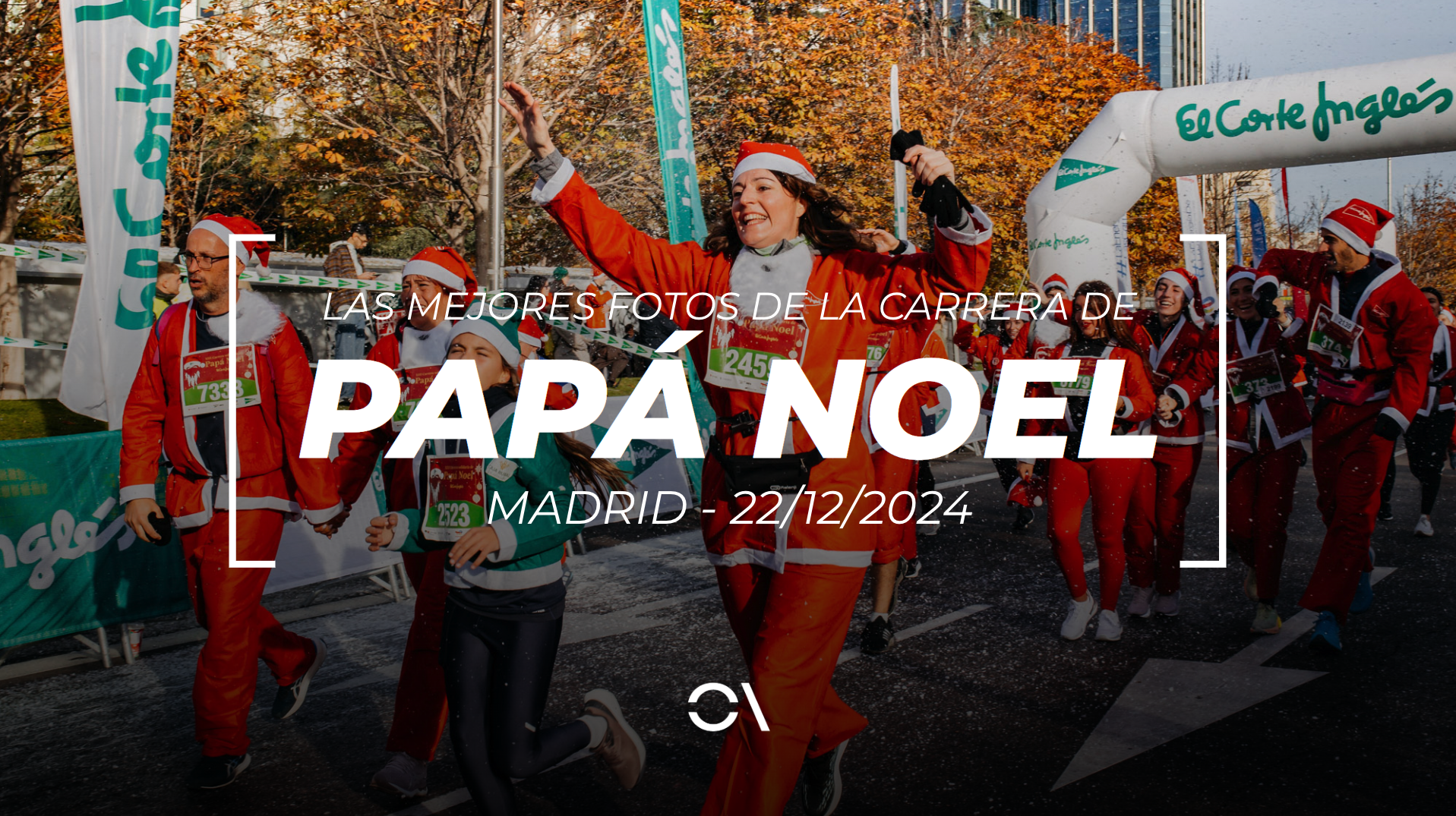 Las mejores fotos de la Carrera de Papá Noel 2024. LATE MI LENTE.