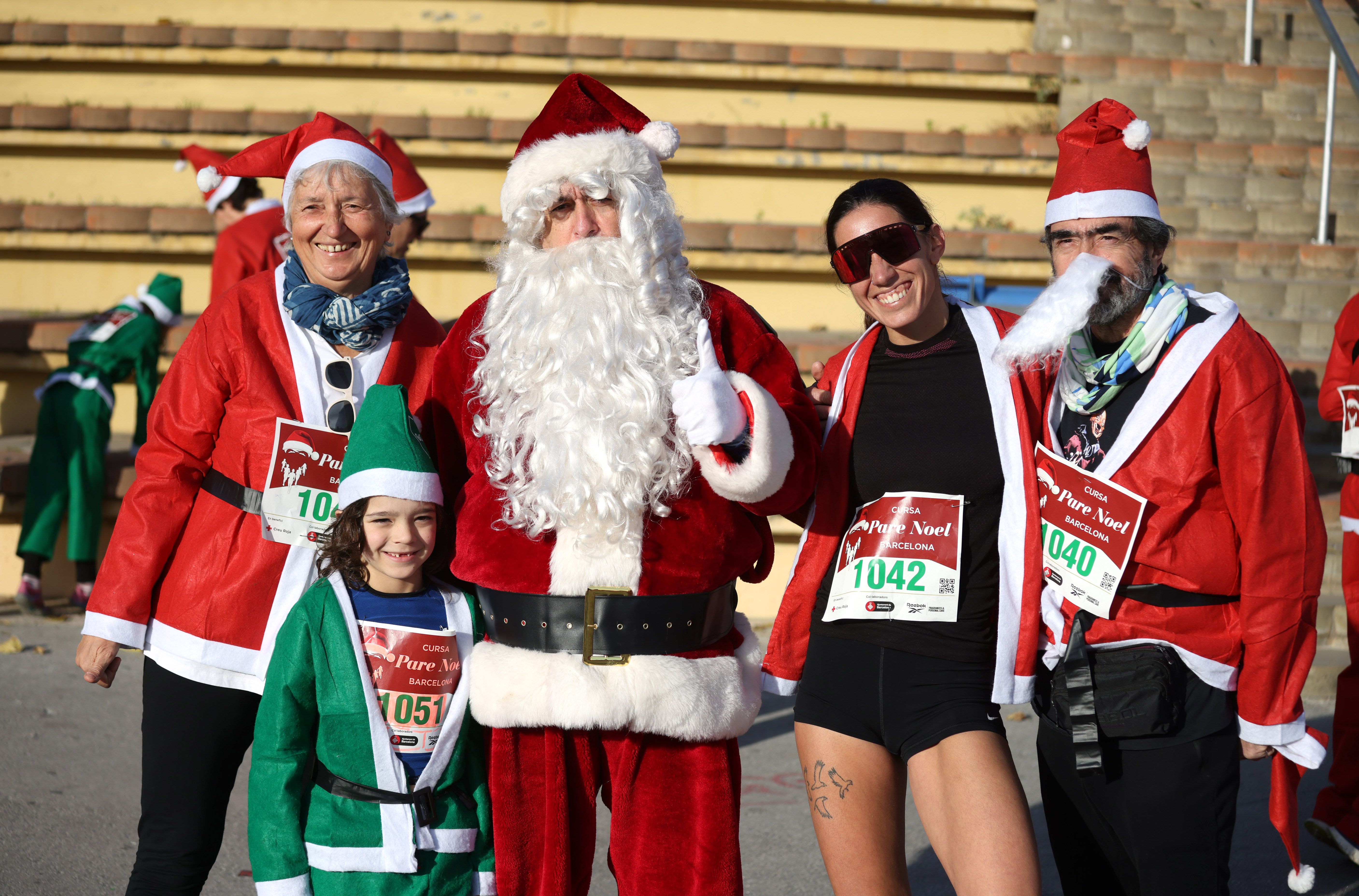 Las mejores fotos de la Carrera de Papá Noel de Barcelona 2024. 112