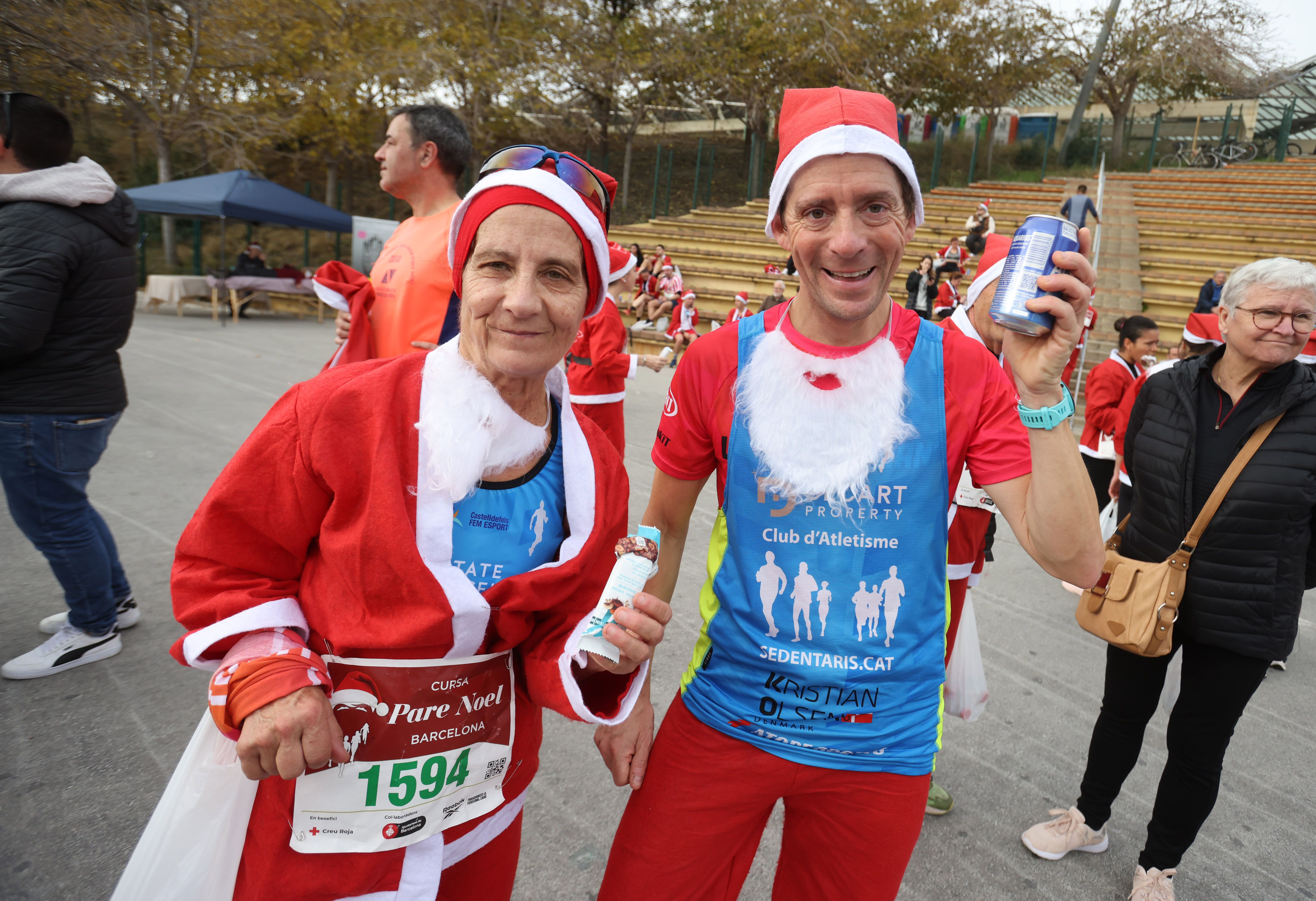 Las mejores fotos de la Carrera de Papá Noel de Barcelona 2024. 622