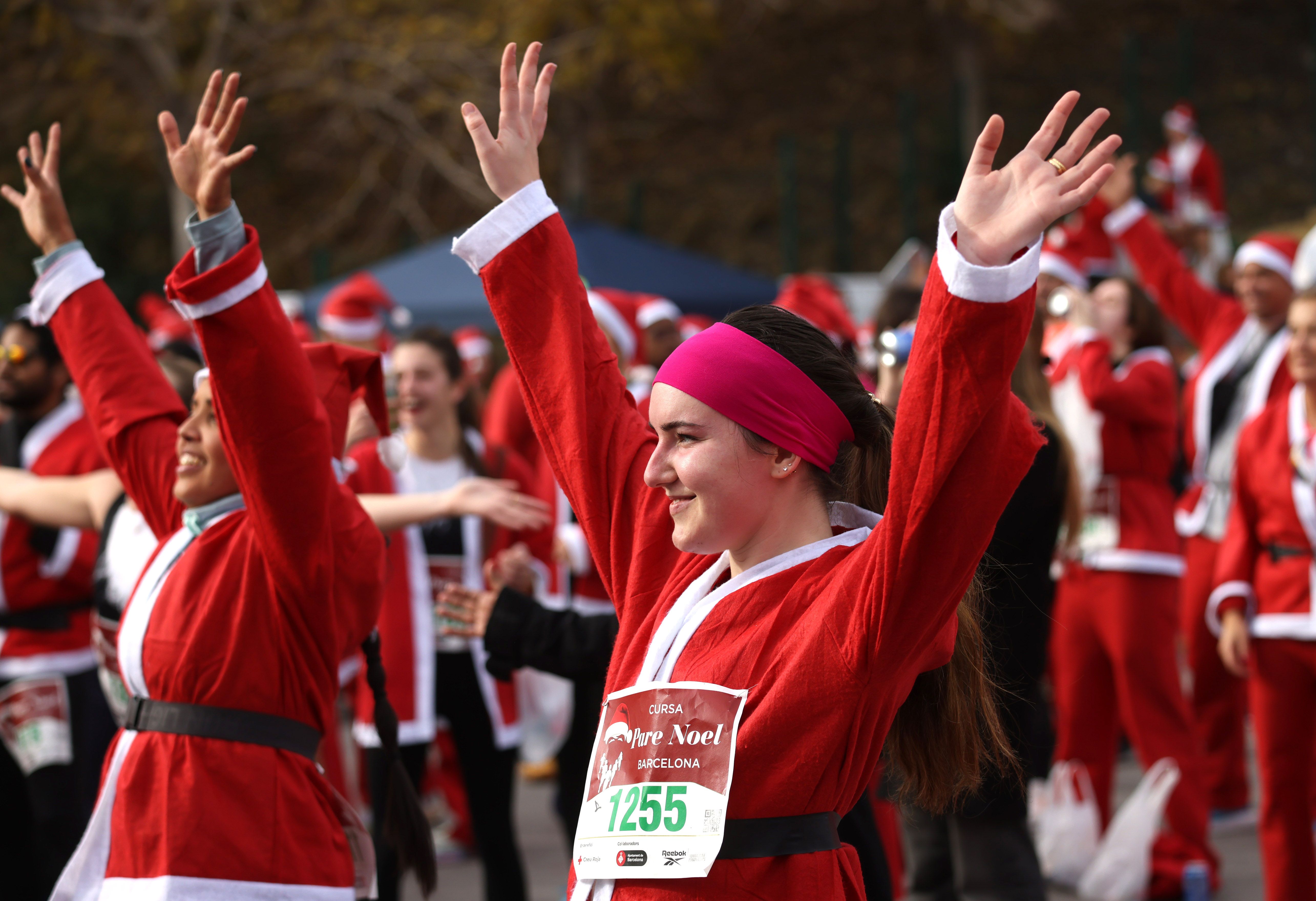 Las mejores fotos de la Carrera de Papá Noel de Barcelona 2024. 789