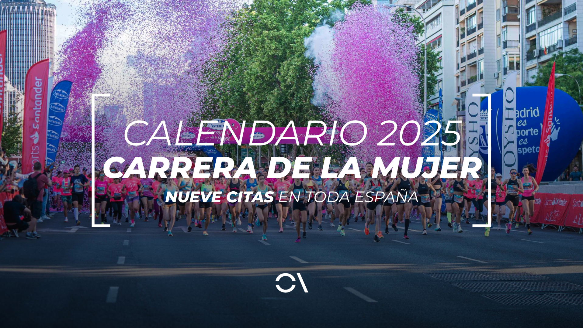 Este es el calendario de la Carrera de la Mujer 2025.