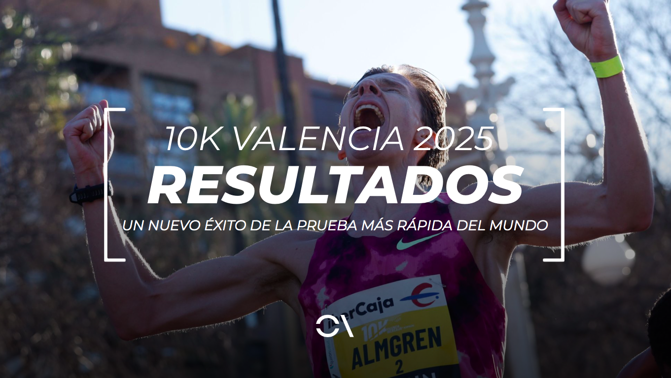 Andreas Almgren ha batido el récord de Europa en el 10K Valencia 2025. EFE.
