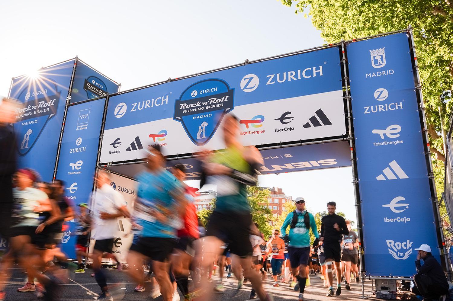 El 27 de abril volveremos a disfrutar de la energía de Zurich Rock 'n' Roll Running Series Madrid.