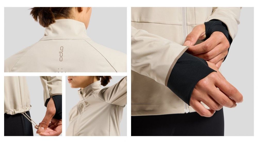 Detalles de la chaqueta Odlo Zeroweight Pro Warm 2.0 Detalles de la chaqueta Odlo Zeroweight Pro Warm 2.0