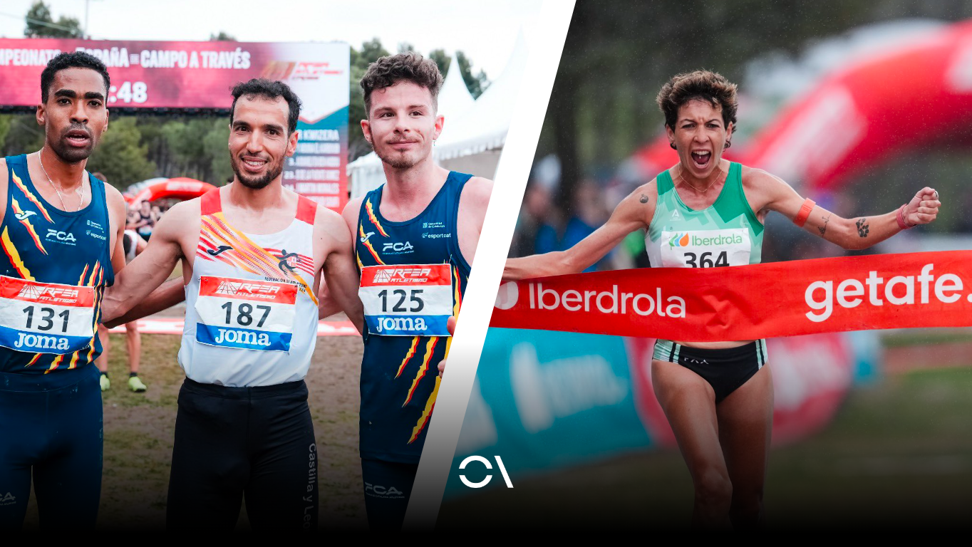 Carolina Robles cumple pronósticos y Yahya Aouina hace saltar la banca en el Nacional de cross. RFEA.