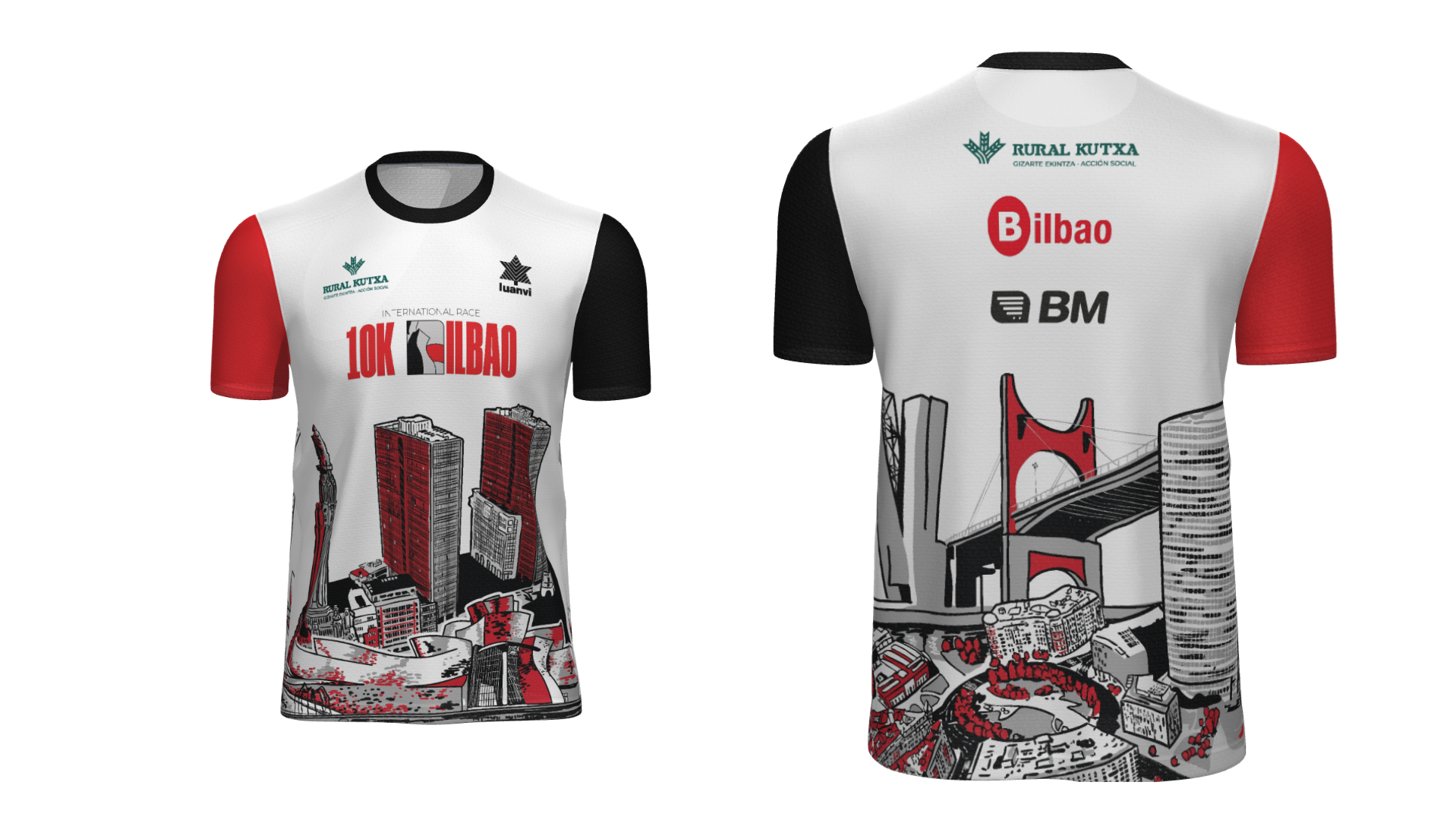 Así es la camiseta del 10K de Bilbao del próximo 9 de marzo