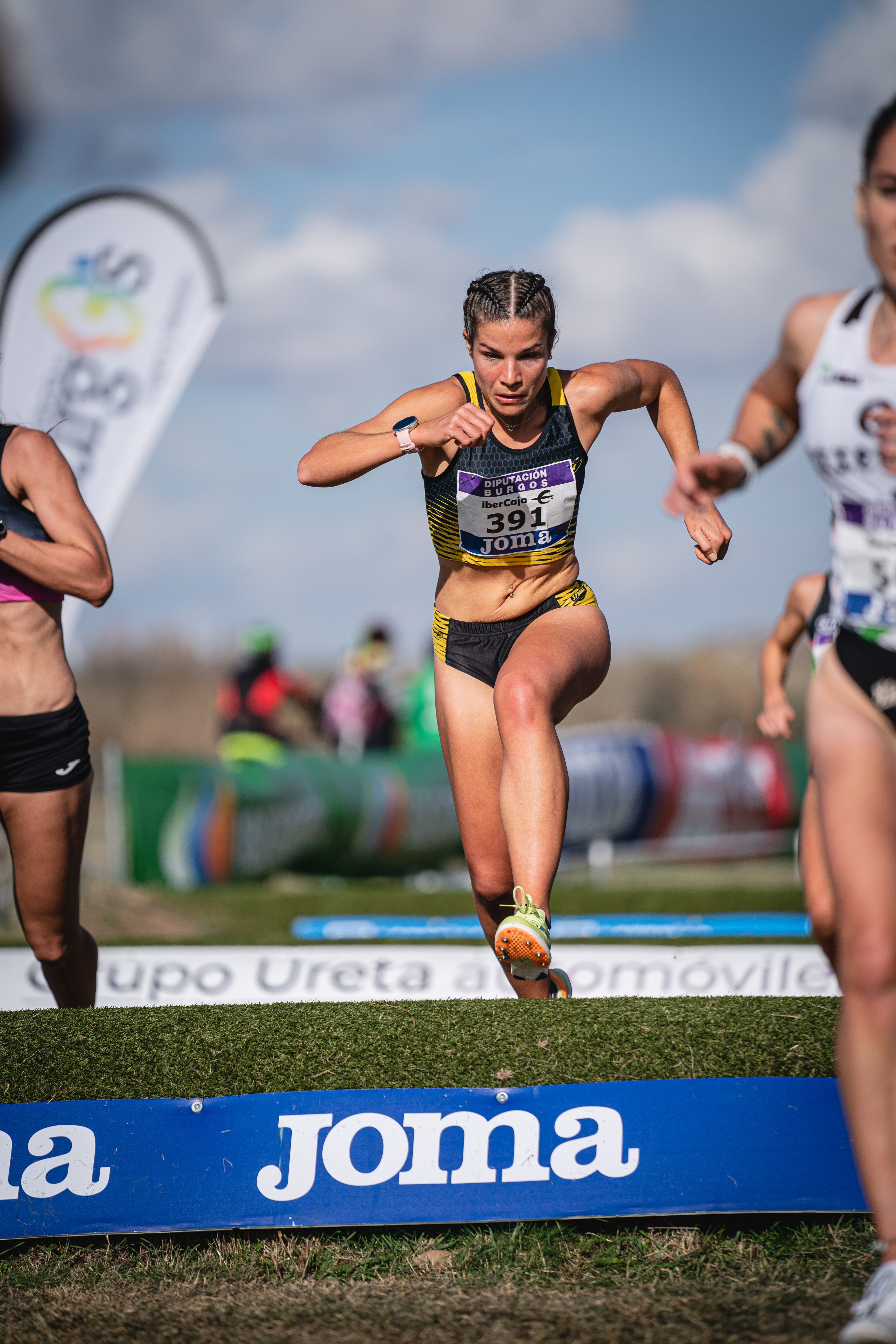 La dureza del cross no asusta a Cristina Polanco La dureza del cross no asusta a Cristina Polanco
