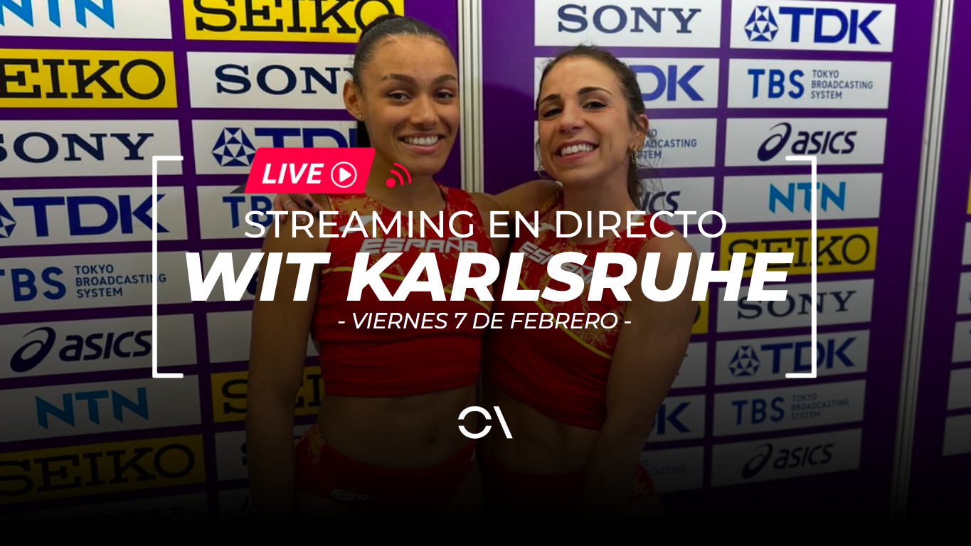 Streaming y horario de los 8 españoles en el World Indoor Tour de Karlsruhe.