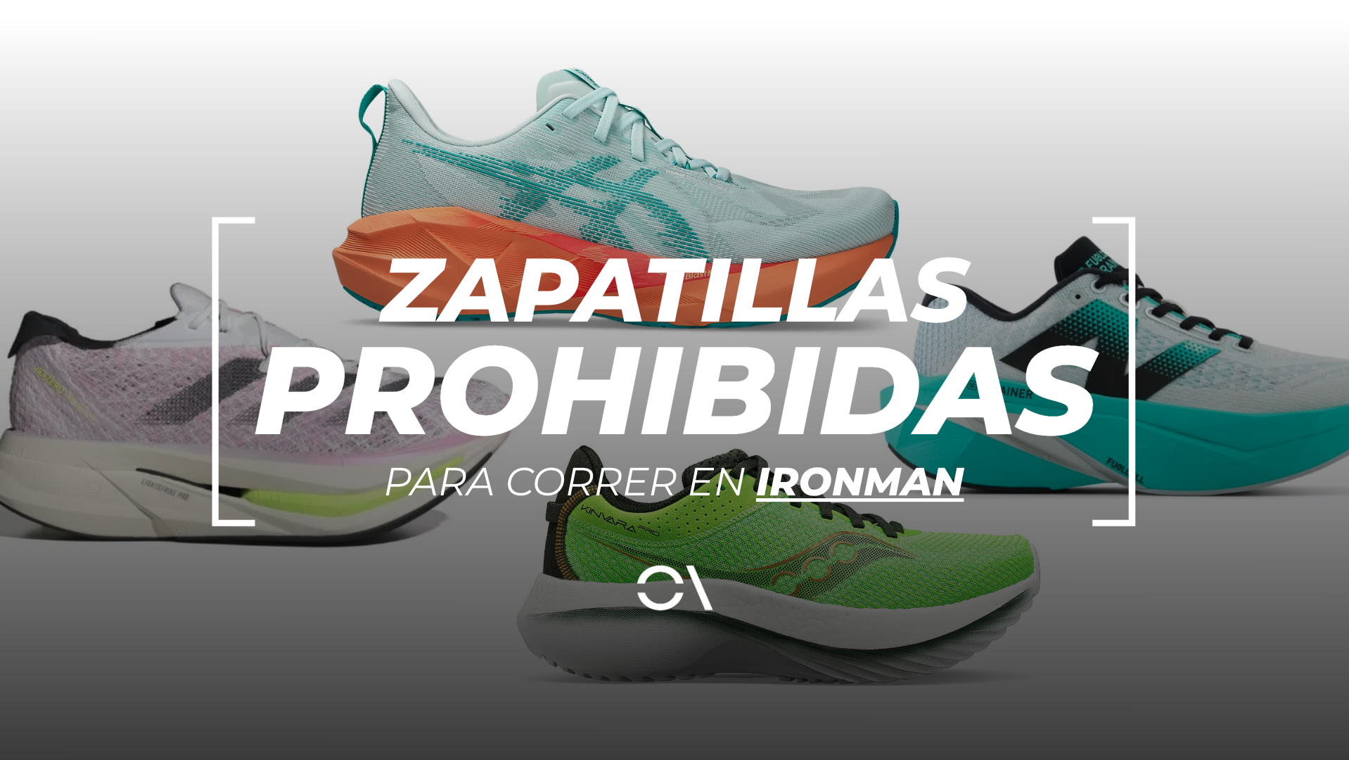 Esta es la lista negra de las zapatillas que Ironman prohibe usar en sus pruebas.