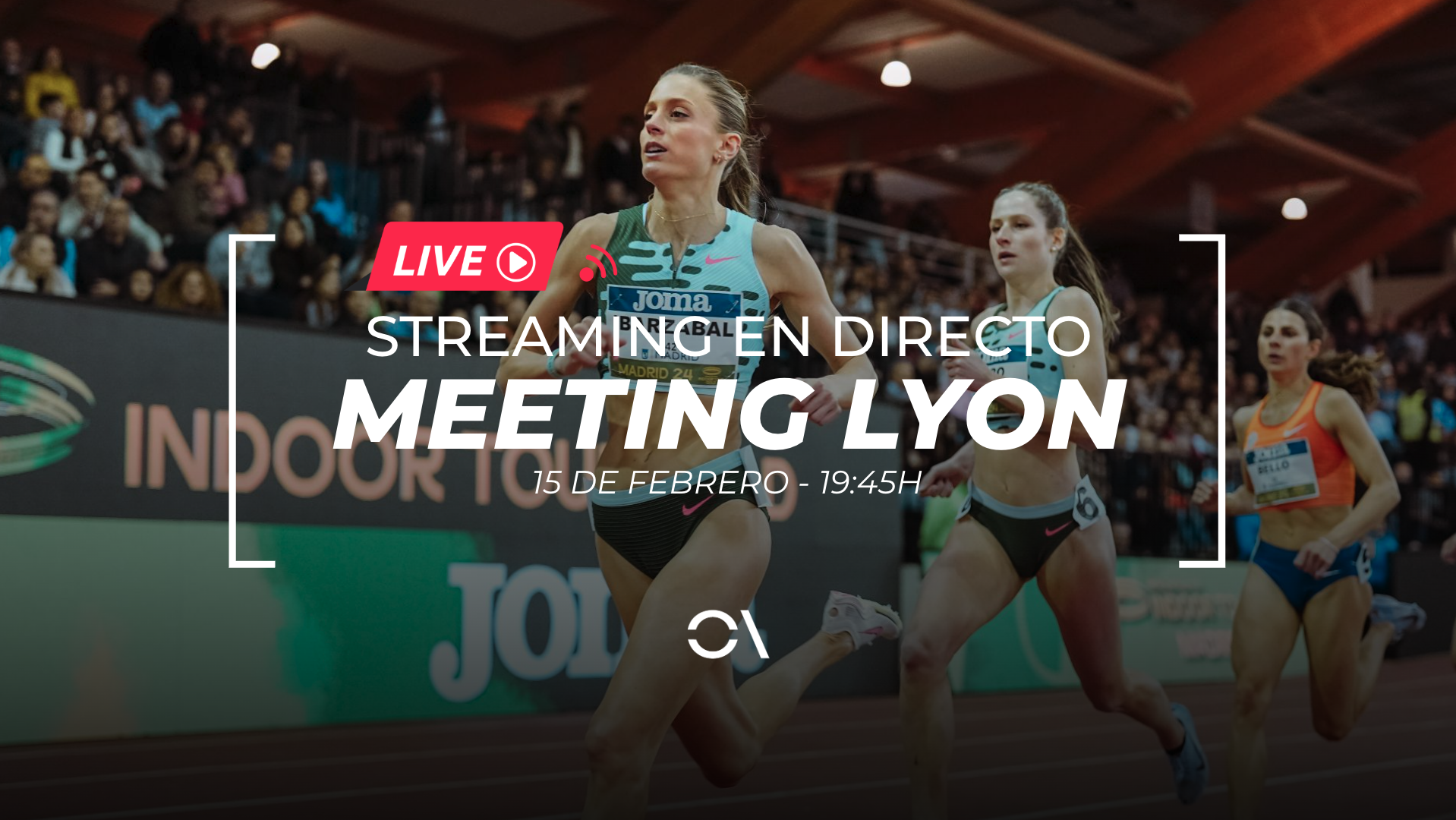 Nueva atletas españoles compiten esta tarde en el Meeting Indoor de Lyon.
