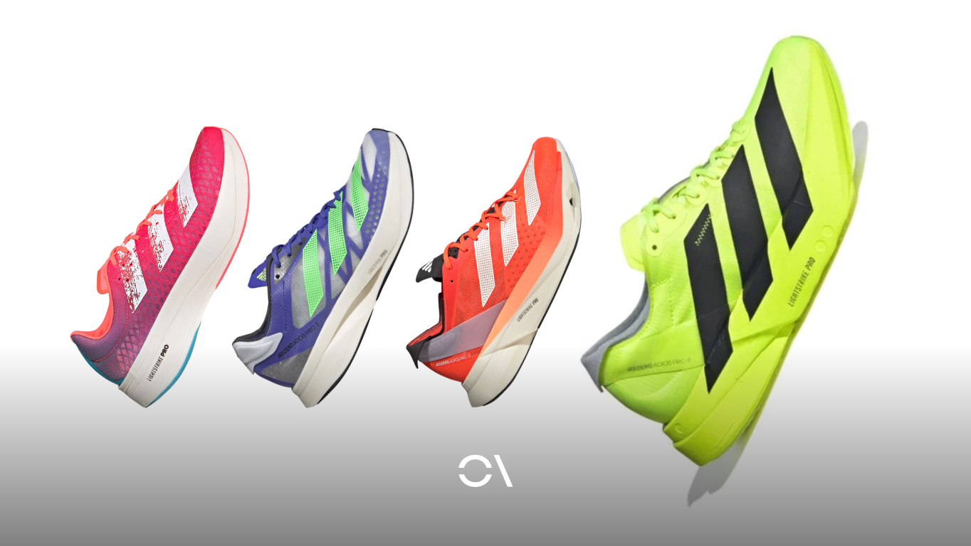 Así han evolucionado las Adizero Adios Pro de Adidas entre 2020 y 2025.