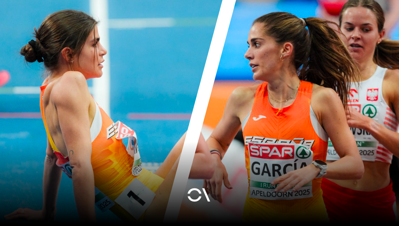 Águeda Marqués y Marat García han tenido actuaciones dispares en la semifinal de 3000 metros de Apeldoorn. SPORTMEDIA.