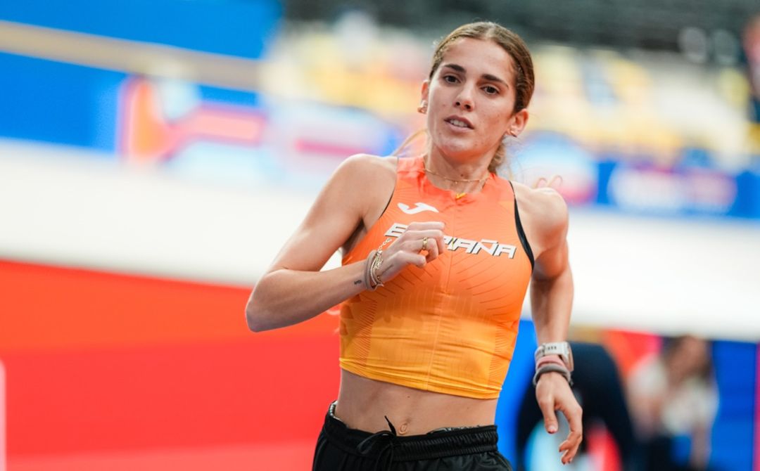 Marta García entrenando antes del Campeonato de Europa de Apeldoorn 2025. SPORTMEDIA.