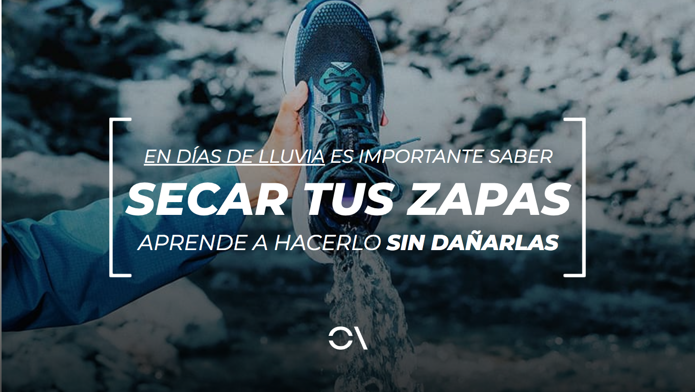 El método infalible para secar más rápido las zapatillas de correr sin que se dañen.