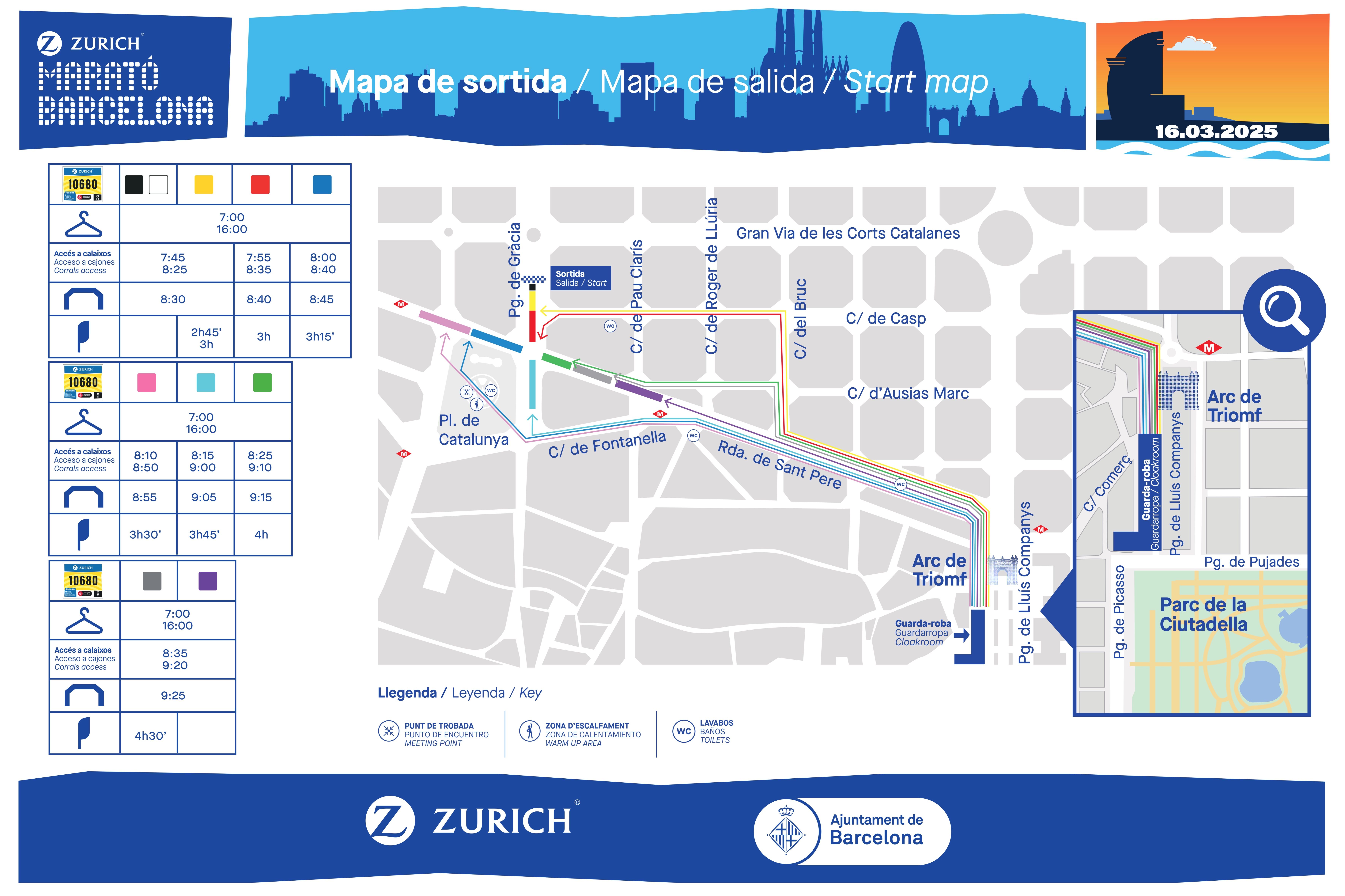 Mapa Bcn