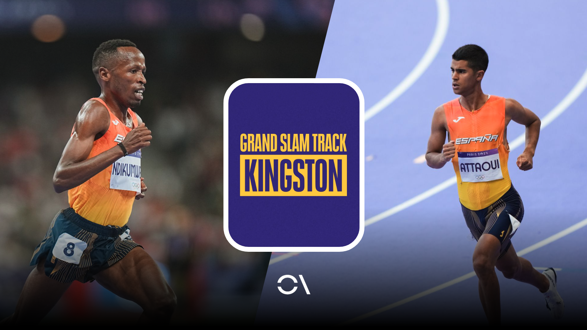 Thierry Ndikumwenayo y Mohamed Attaoui, únicos españoles en la primera cita del Grand Slam Track. SPORTMEDIA.