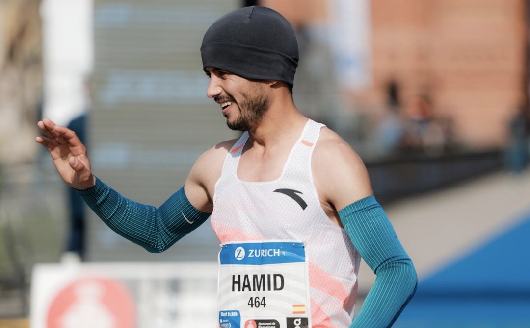 Hamid Ben, nuevo campeón de España después de recurrir su sanción por dopaje. RFEA.