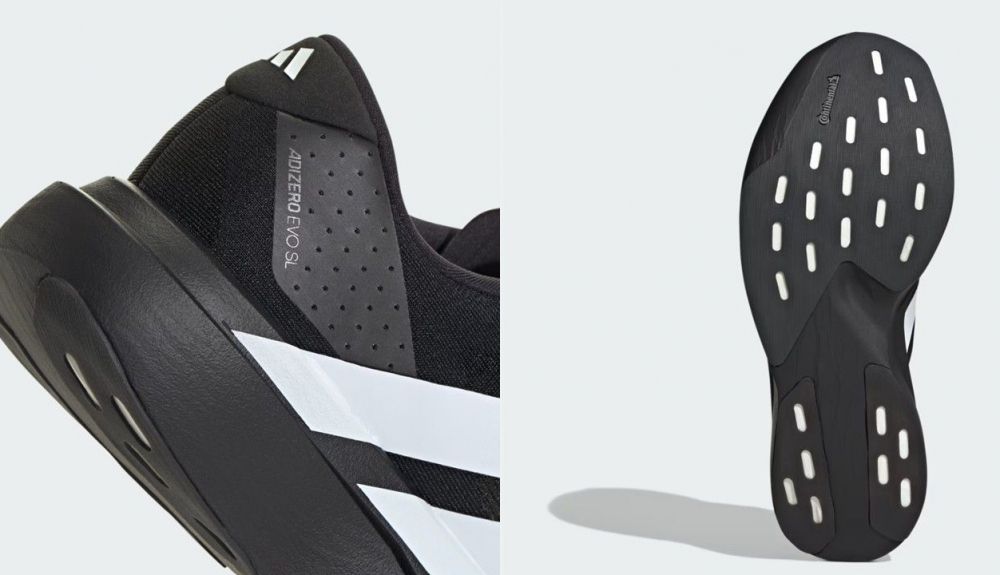 Detalles de las adidas Adizero EVO SL Detalles de las adidas Adizero EVO SL
