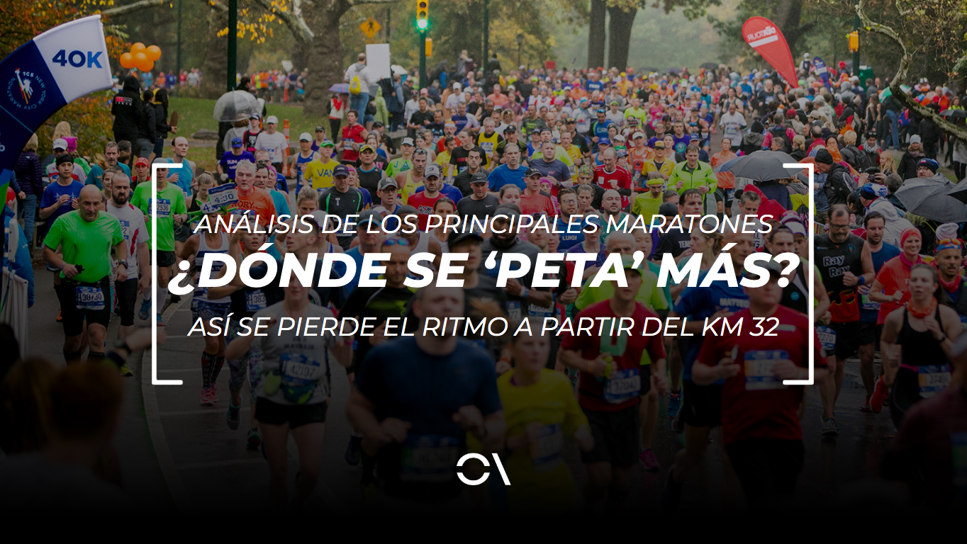 ¿En qué maratón el muro es más alto? Estos son los datos de las principales pruebas a nivel mundial.
