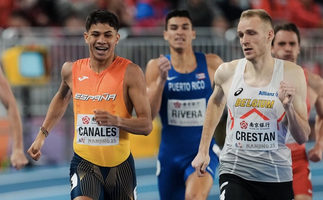 Josué Canales saboreando el pase a la final en el Campeonato del Mundo de Nanjing. SPORTMEDIA.