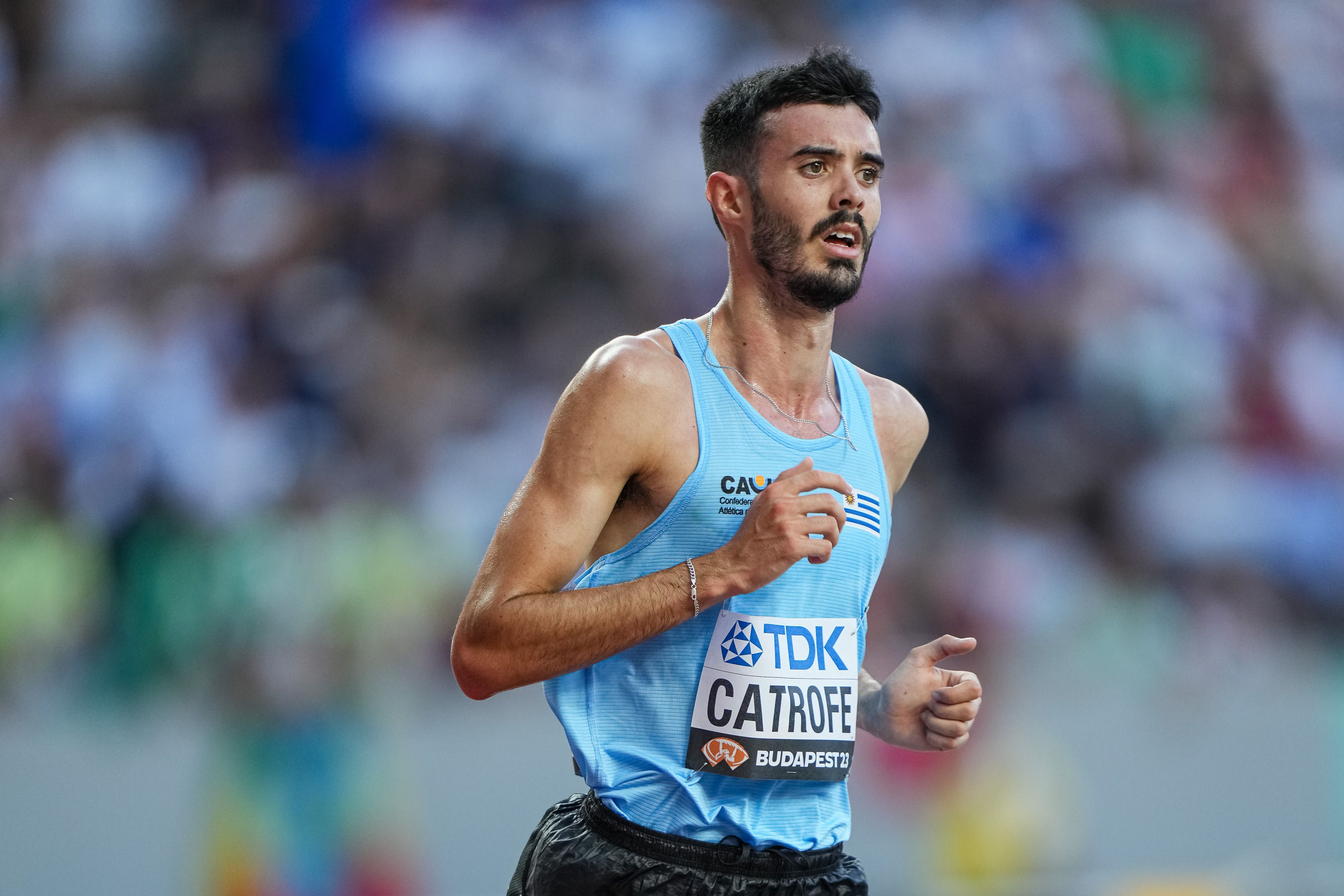 Santiago Catrofe en el Mundial de Budapest 2023. SPORTMEDIA