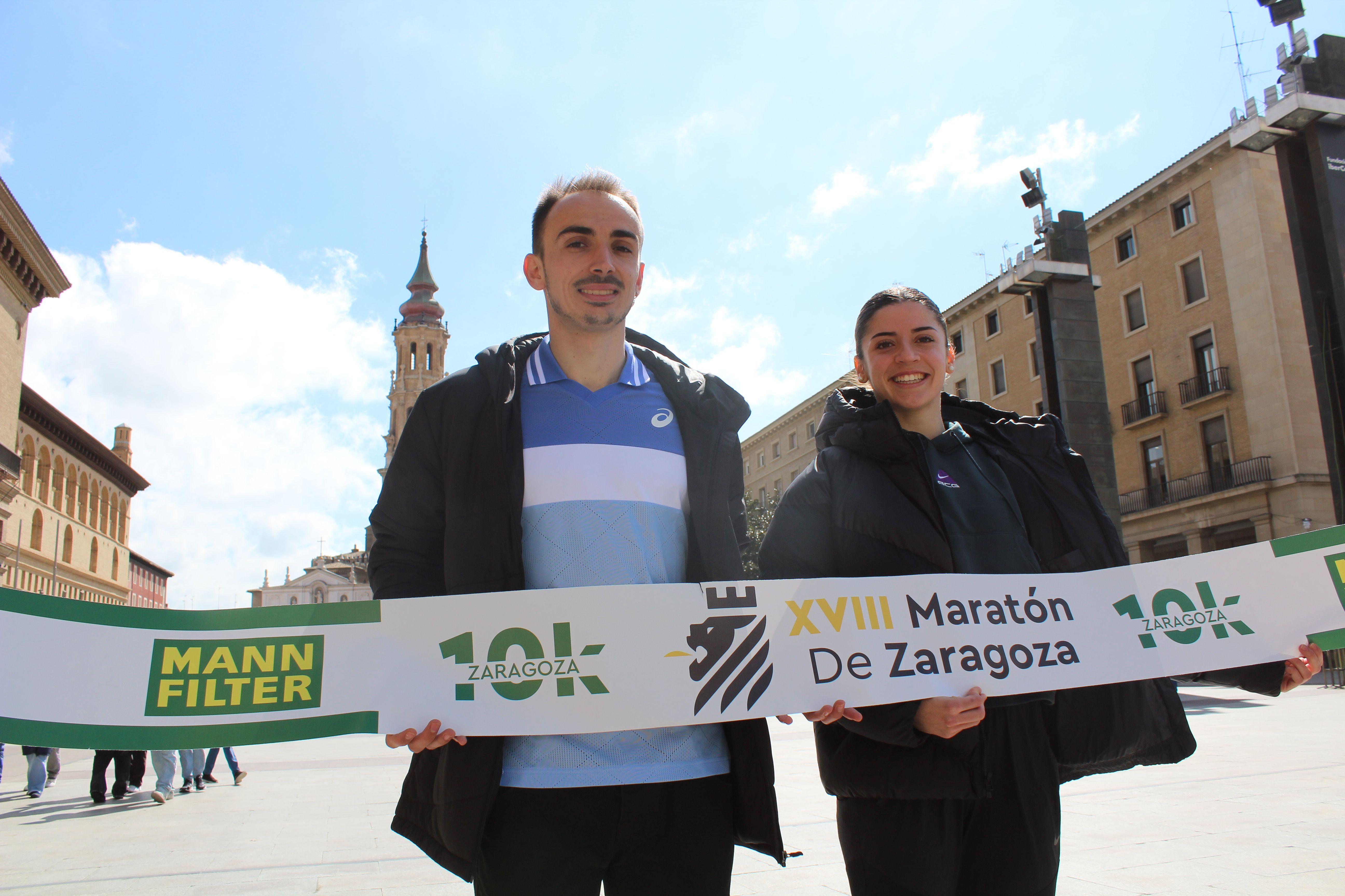 Eduardo Menacho y Mireya Arnedillo correrán el 10K y serán las dos grandes estrellas de esta edición del MANN FILTER Maratón de Zaragoza. LAST LAP